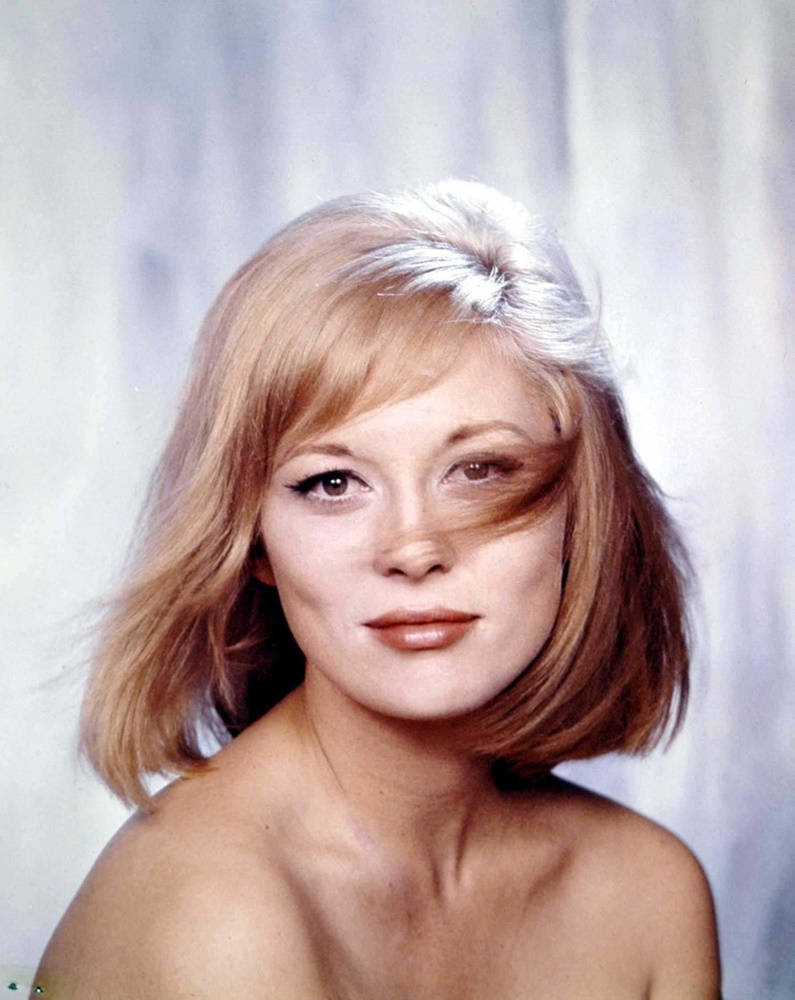 Hollywood Actress And Model Faye Dunaway 1967 Portrait