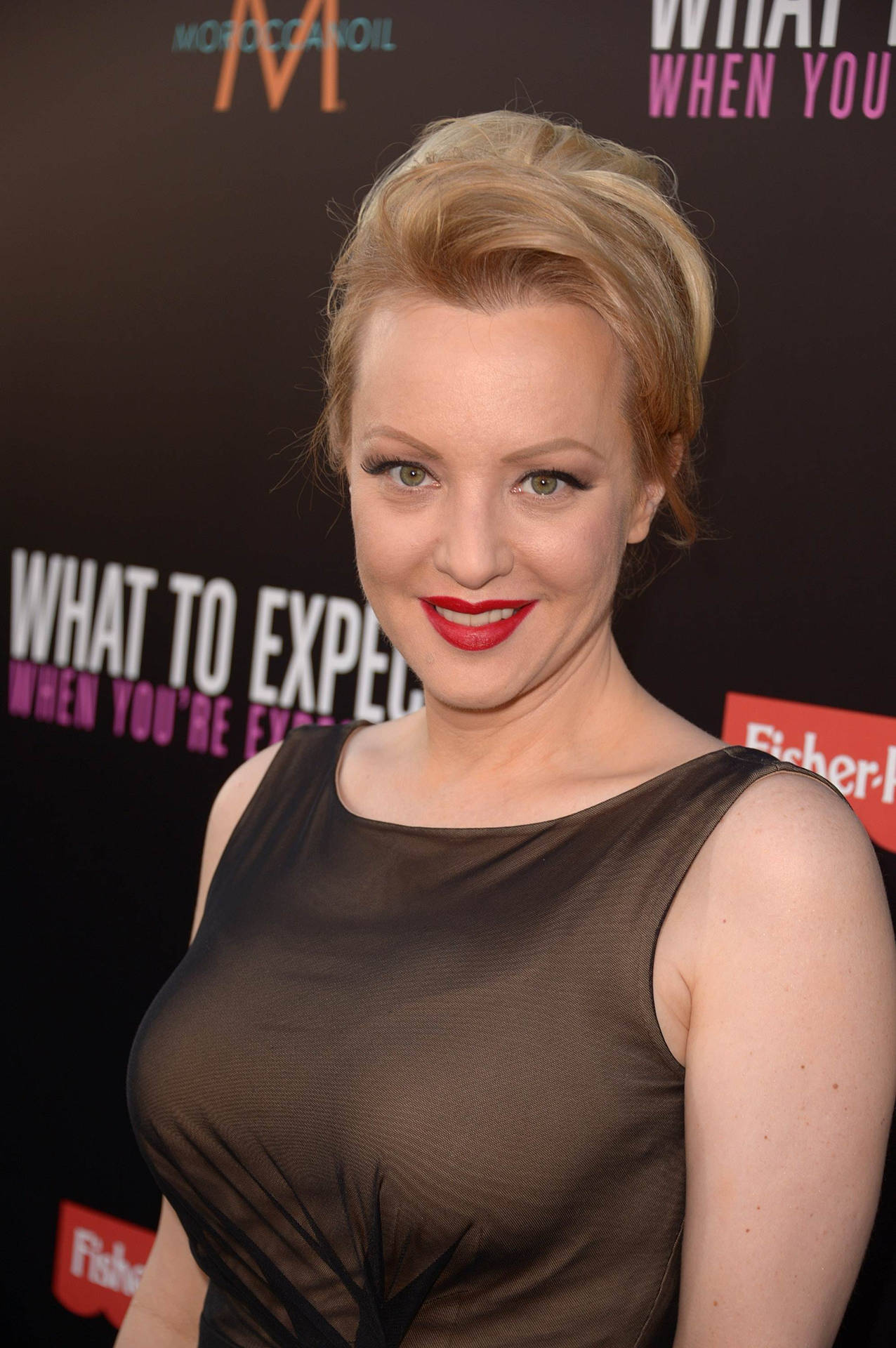 Hollywood Celebrity Wendi Mclendon Covey Movie Premiere Background