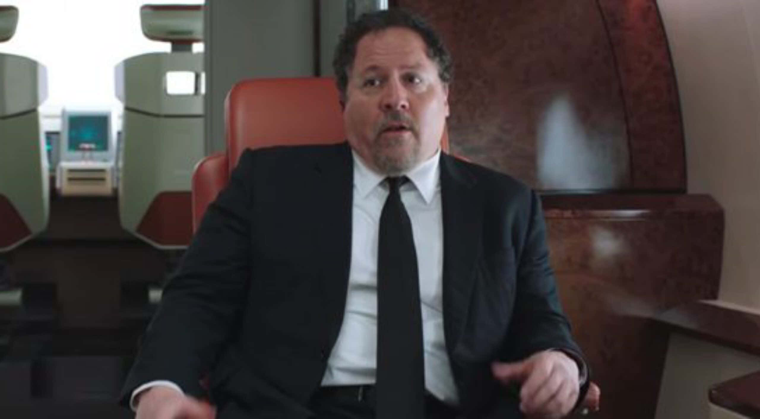 Hollywood Director, Jon Favreau, Looking Sharp. Background