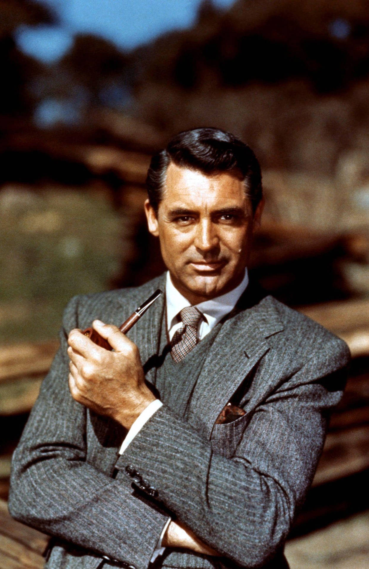 Hollywood Legend Cary Grant Background