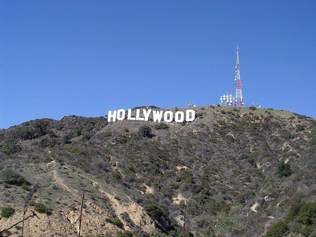 Hollywood Sign And Cell Tower