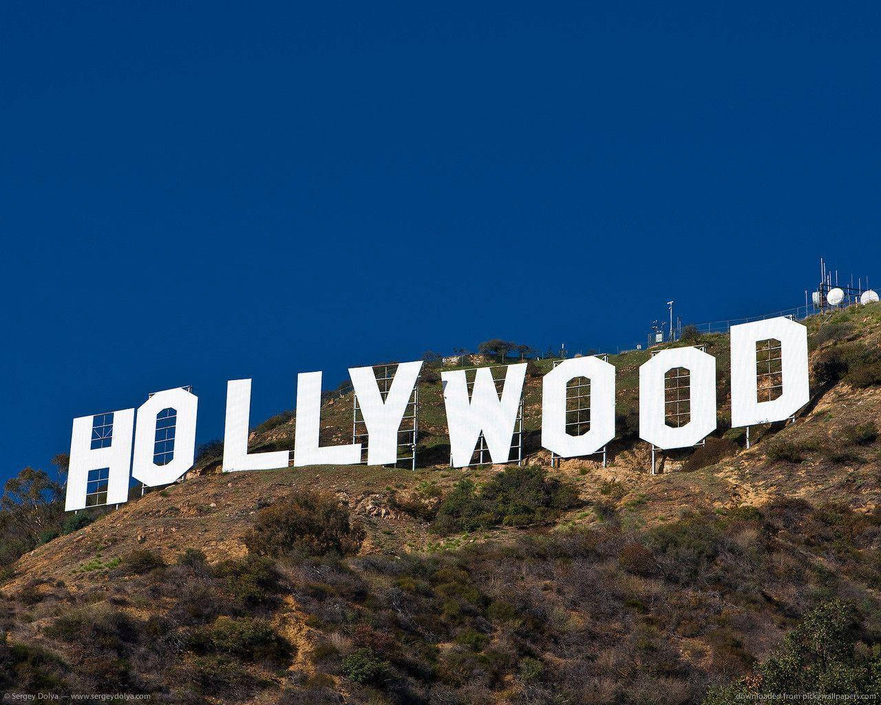 Hollywood Sign Cool Shot