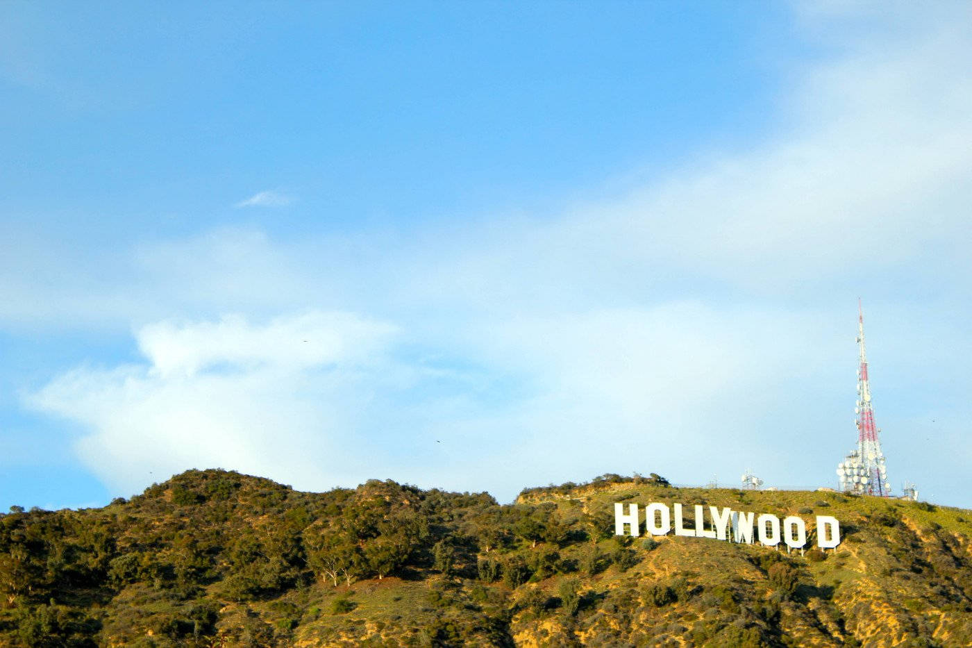 Hollywood Sign Mount Lee Peak