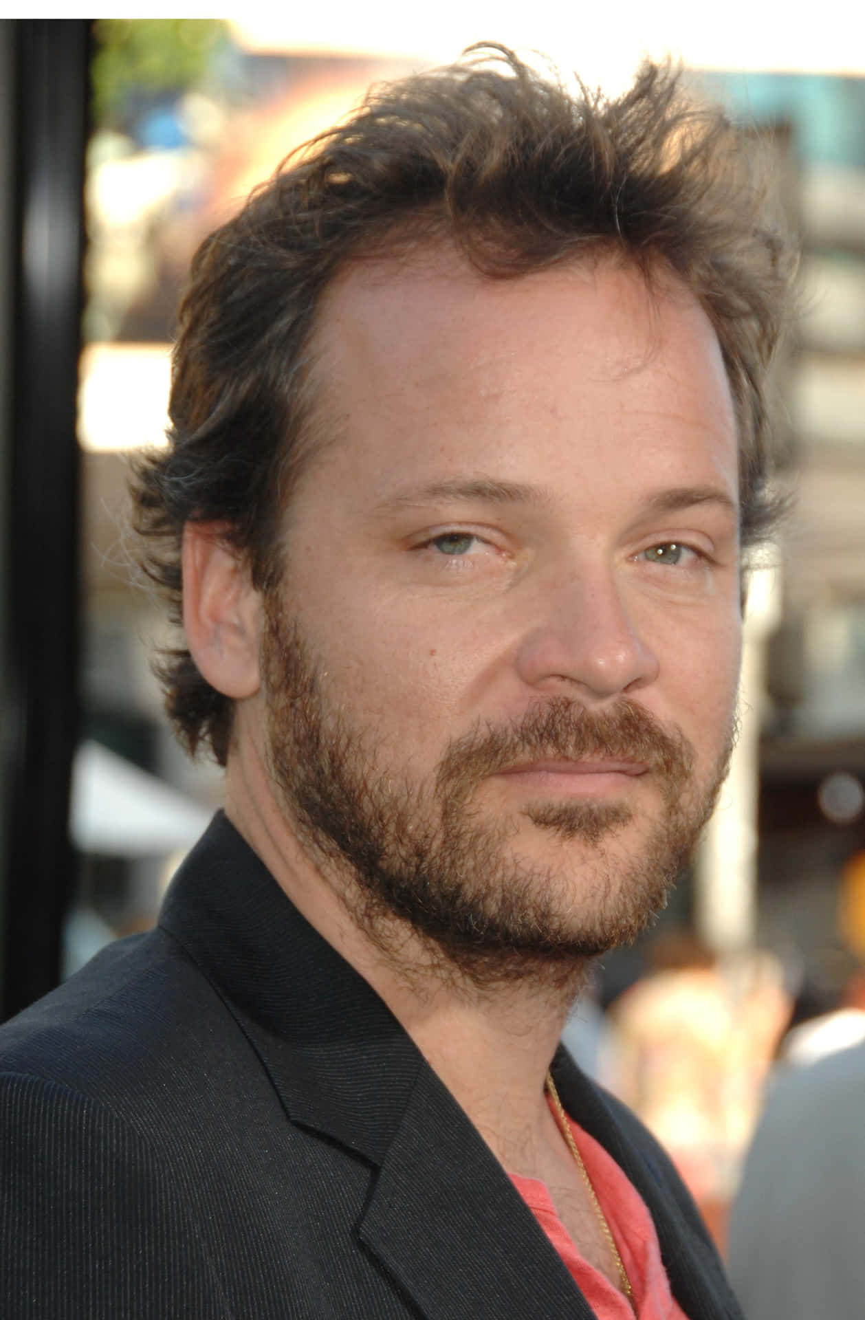 Hollywood Star Peter Sarsgaard Gracing The Spotlight. Background