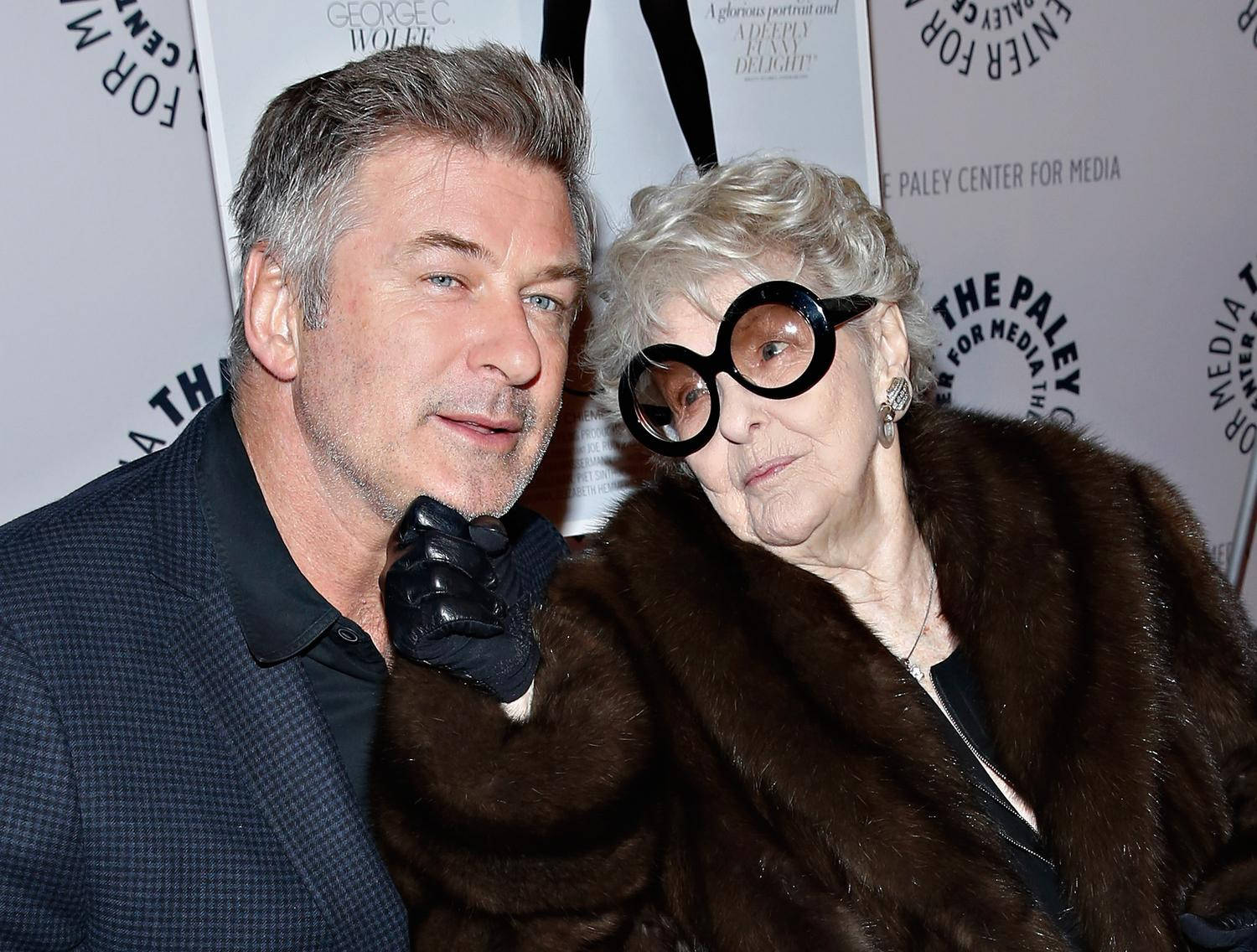 Hollywood Stars Elaine Stritch And Alec Baldwin