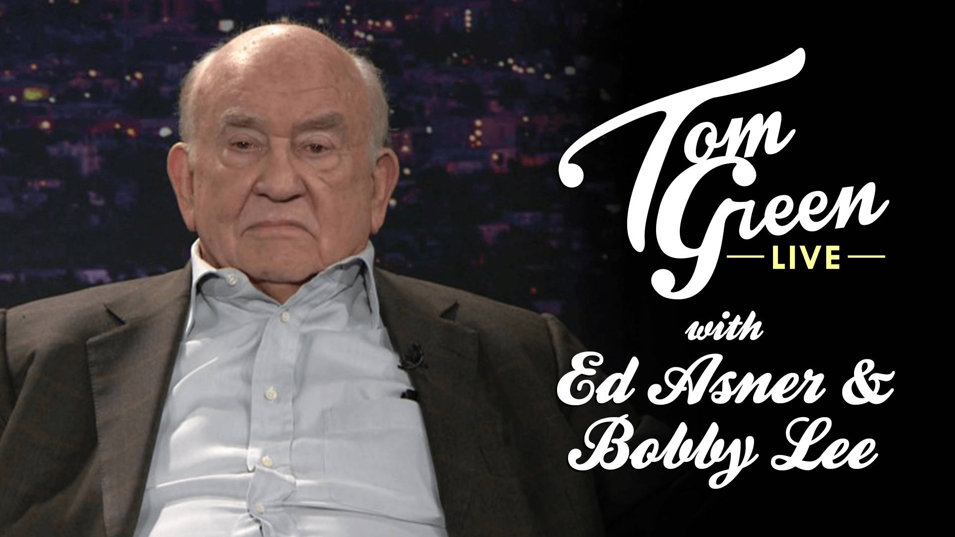 Hollywood Veteran Edward Asner In An Interview On Tom Green Live Background