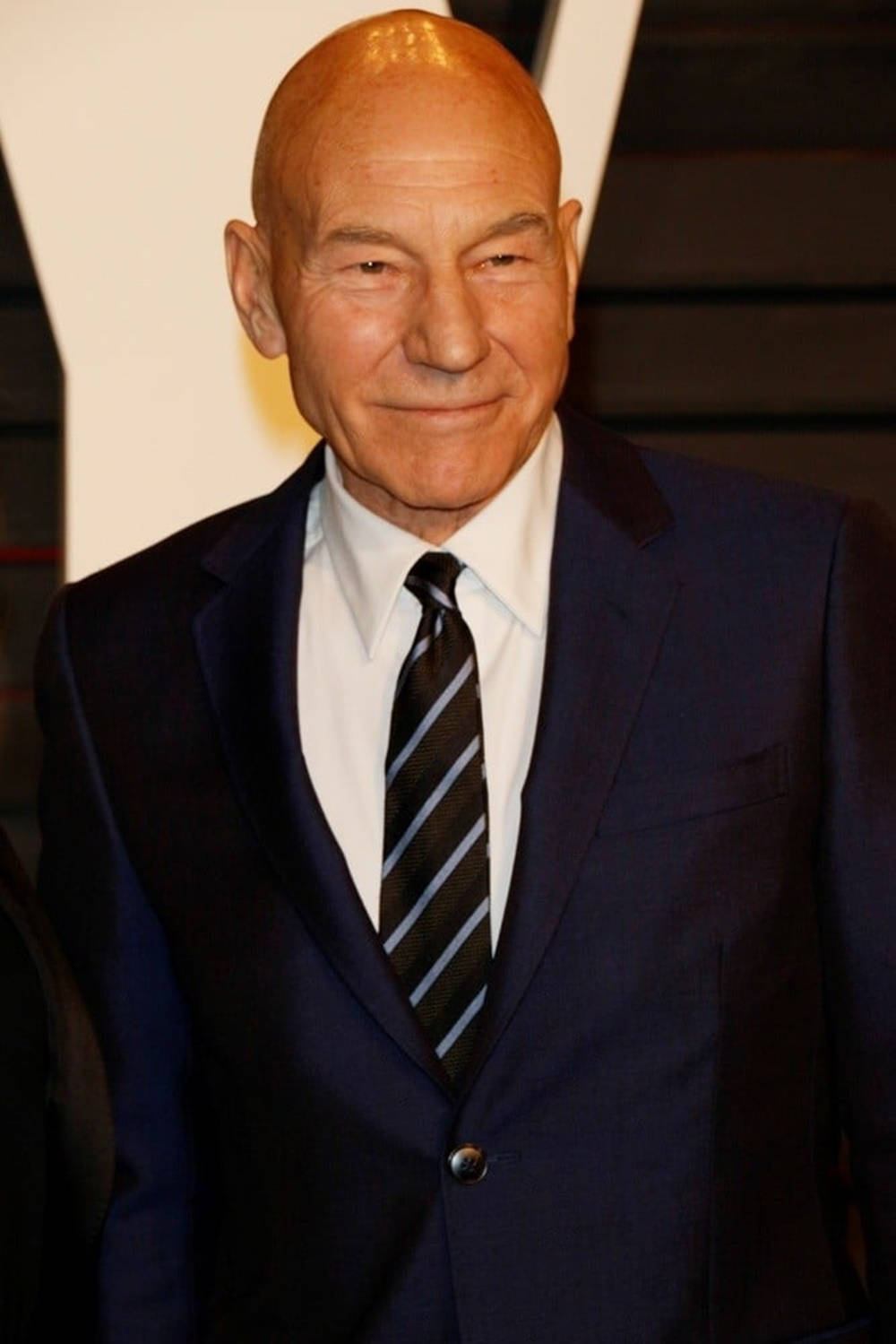 Hollywood Veteran Patrick Stewart Background