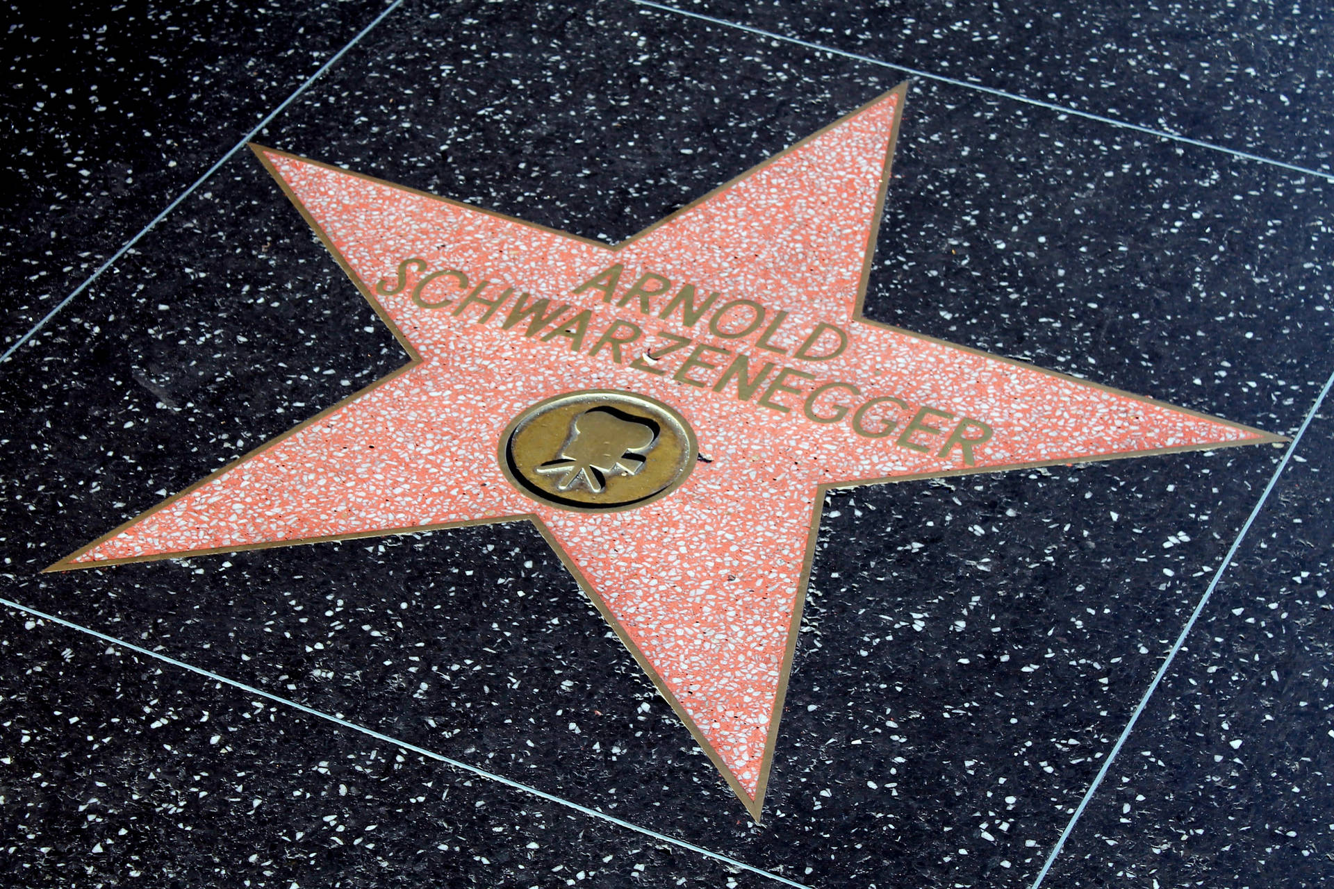 Hollywood Walk Of Fame Arnold Schwarzenegger Background