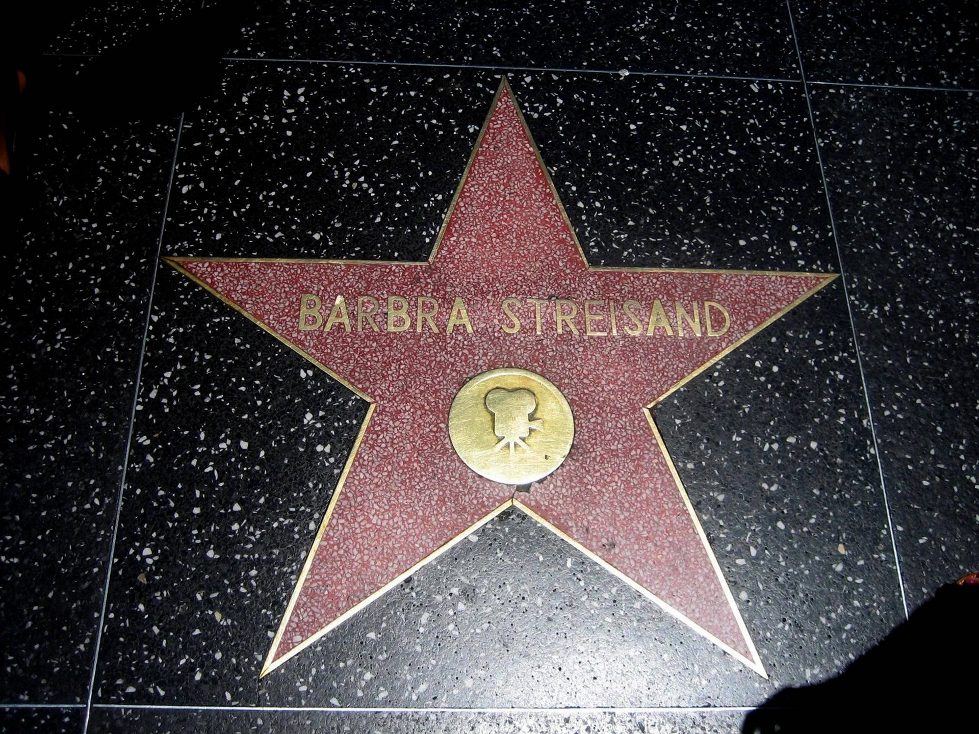 Hollywood Walk Of Fame Barbra Streisand Background