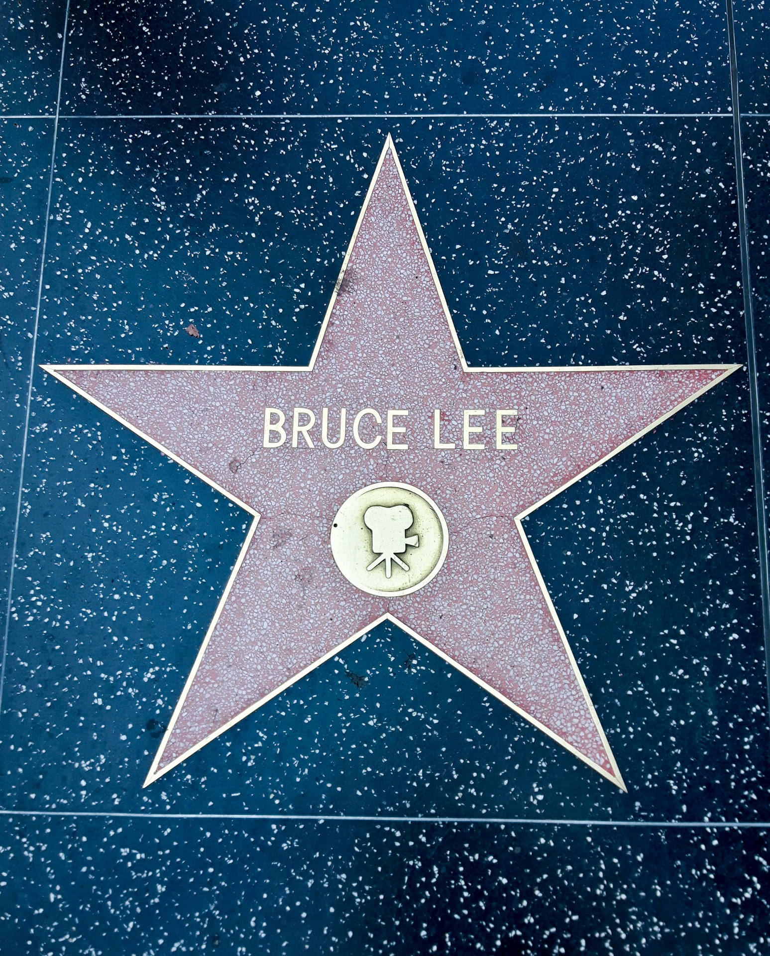 Hollywood Walk Of Fame Bruce Lee Background