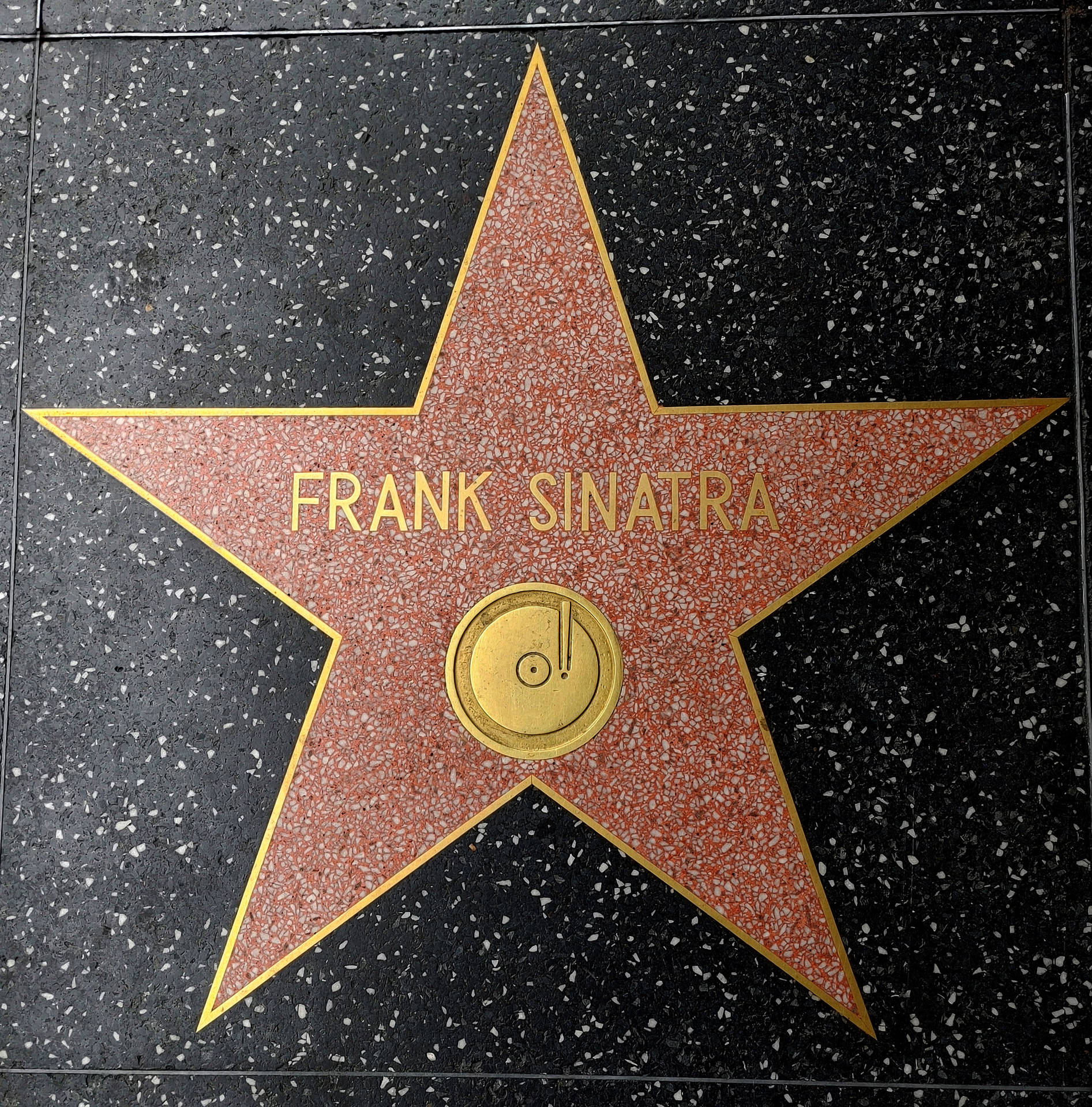 Hollywood Walk Of Fame Frank Sinatra Background