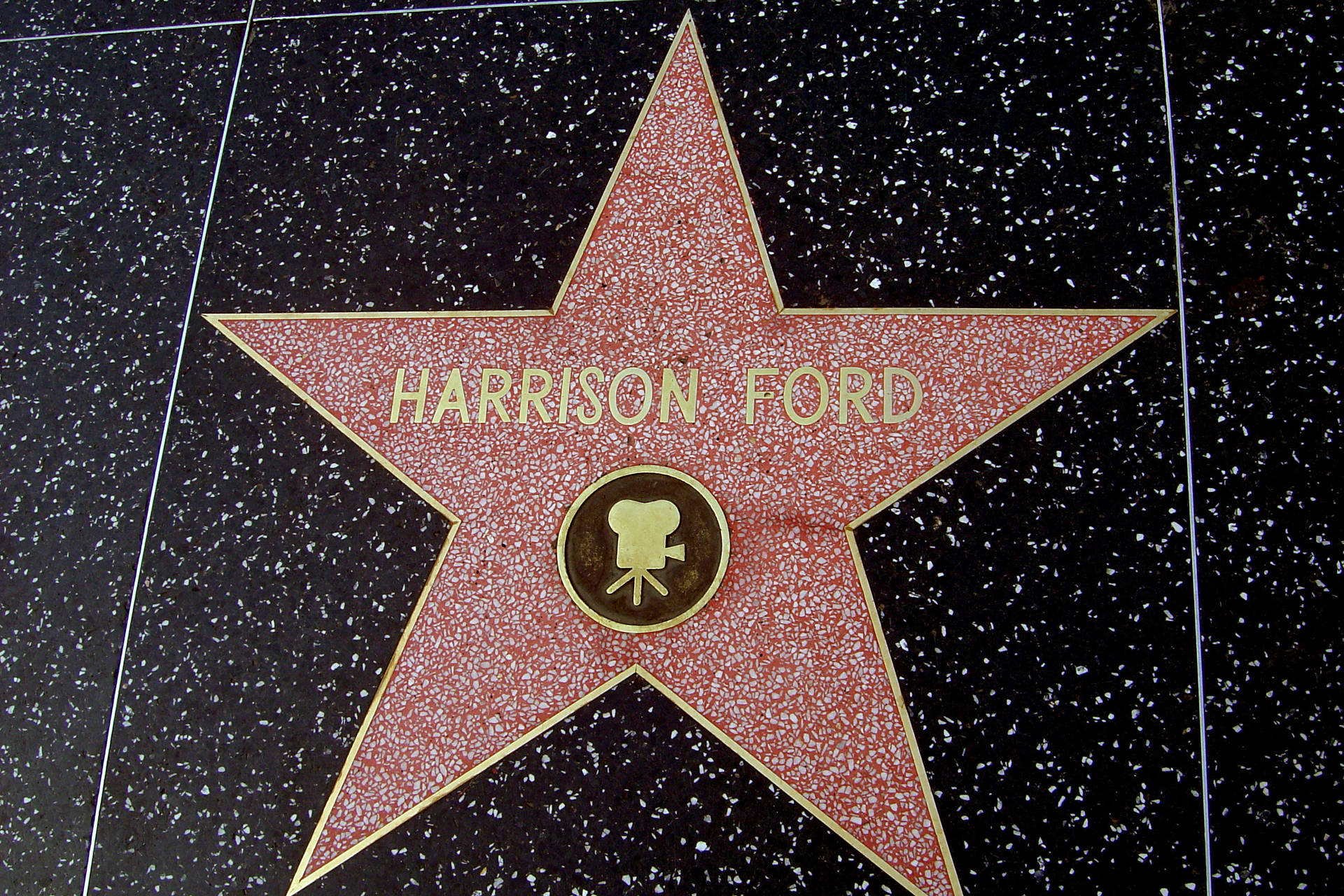 Hollywood Walk Of Fame Harrison Ford Background