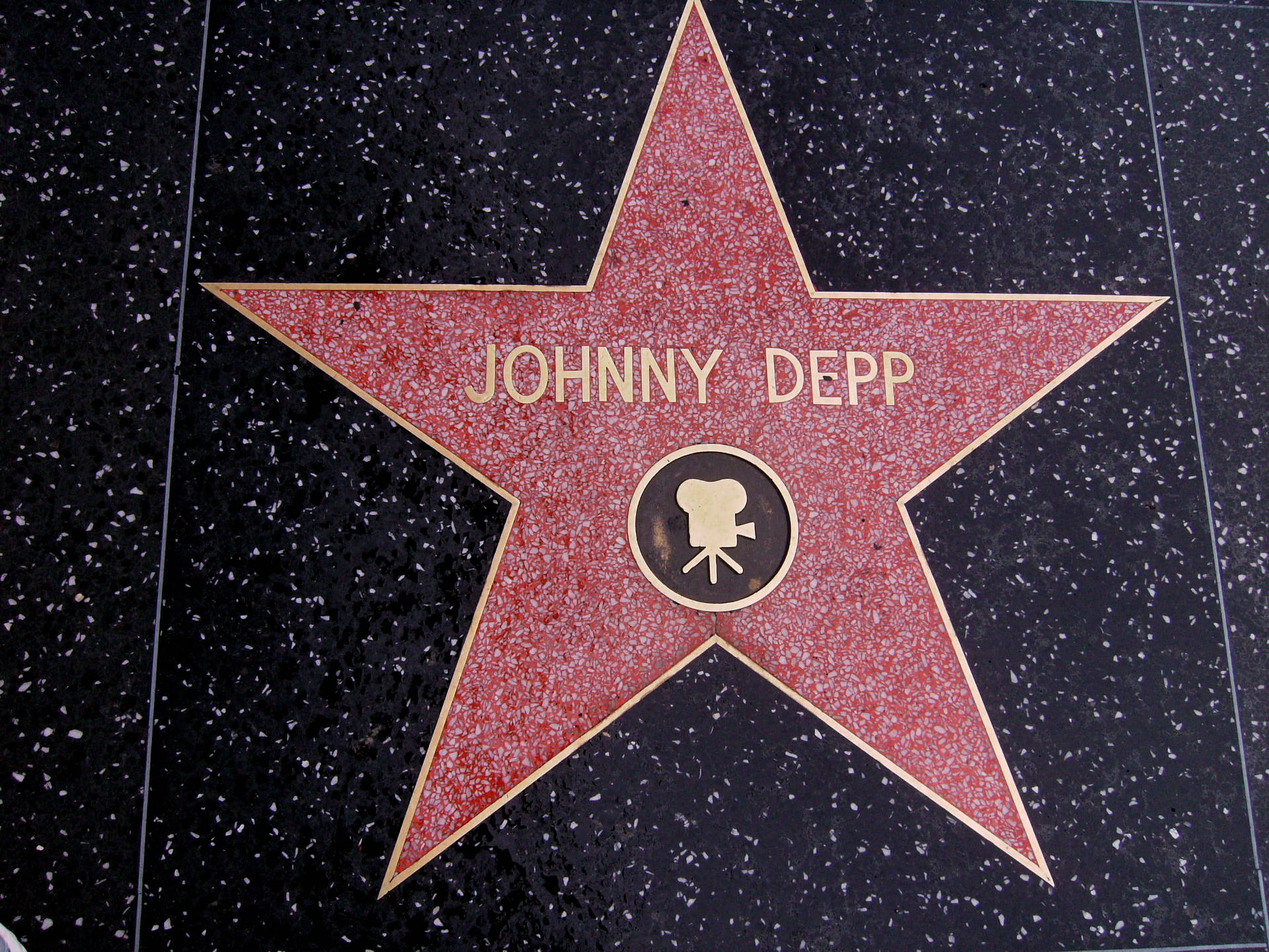 Hollywood Walk Of Fame Johnny Depp Background