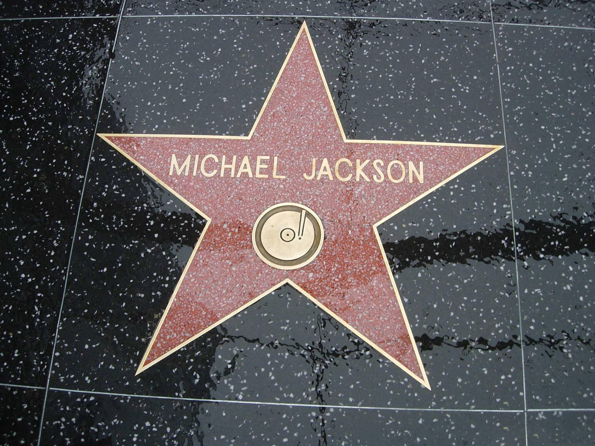 Hollywood Walk Of Fame Michael Jackson Background