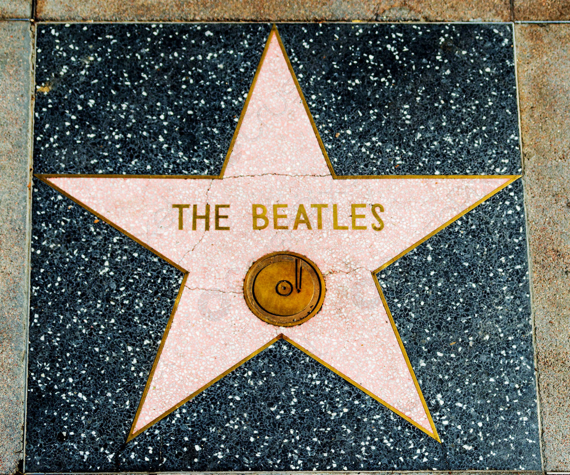 Hollywood Walk Of Fame The Beatles Background
