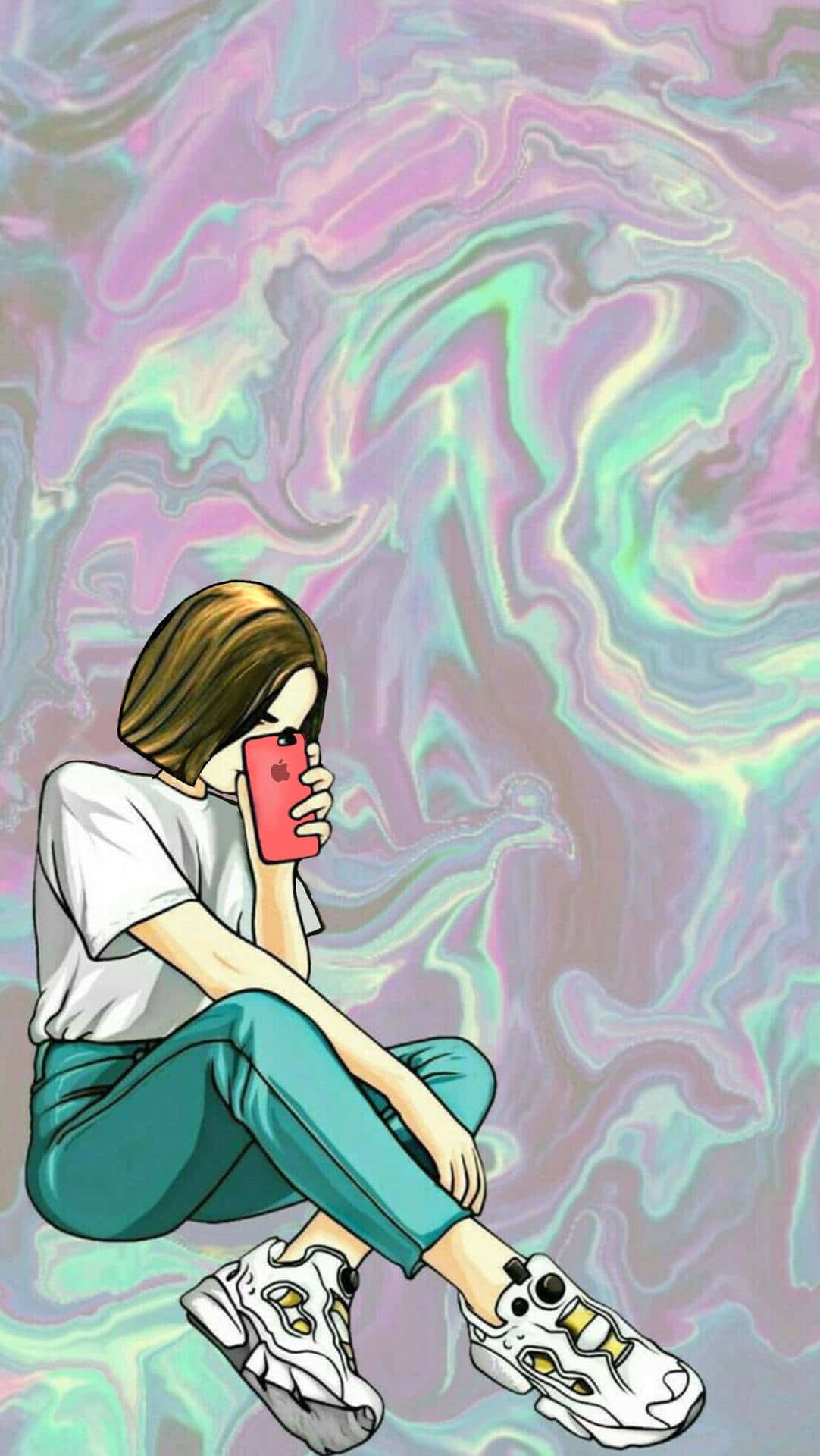 Holographic Pfp For Instagram Background