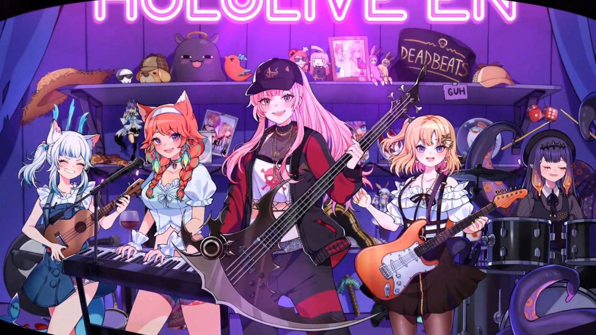 Hololive En Band Poster