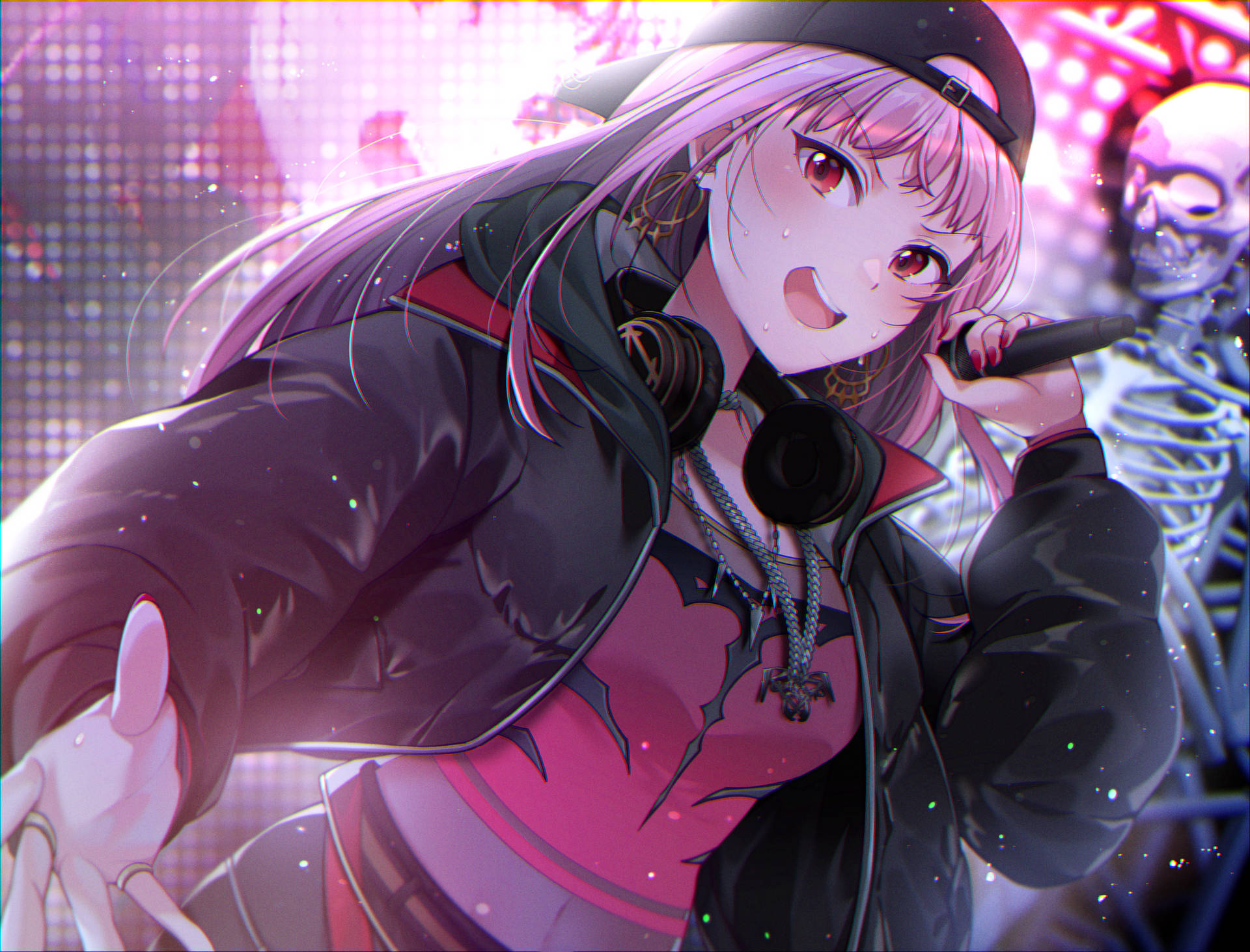 Hololive Virtual Youtuber Mori Calliope Background