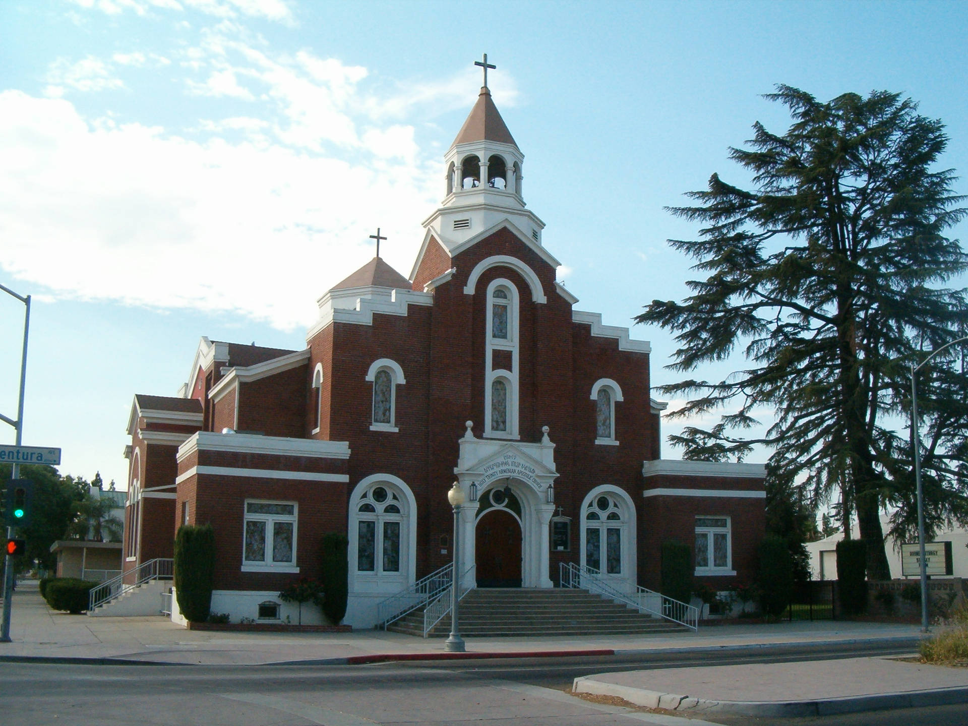 Holy Trinity Armenian Apostolic Church Fresno Background