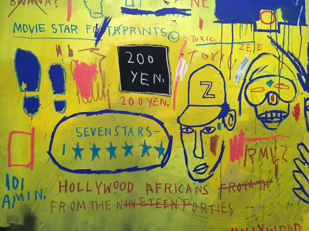 Holywood Africans Of Jean Michel Basquiat Background