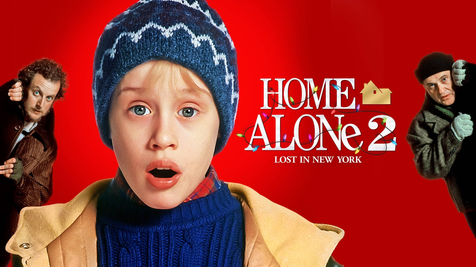 Home Alone 2 Promotional Poster Background