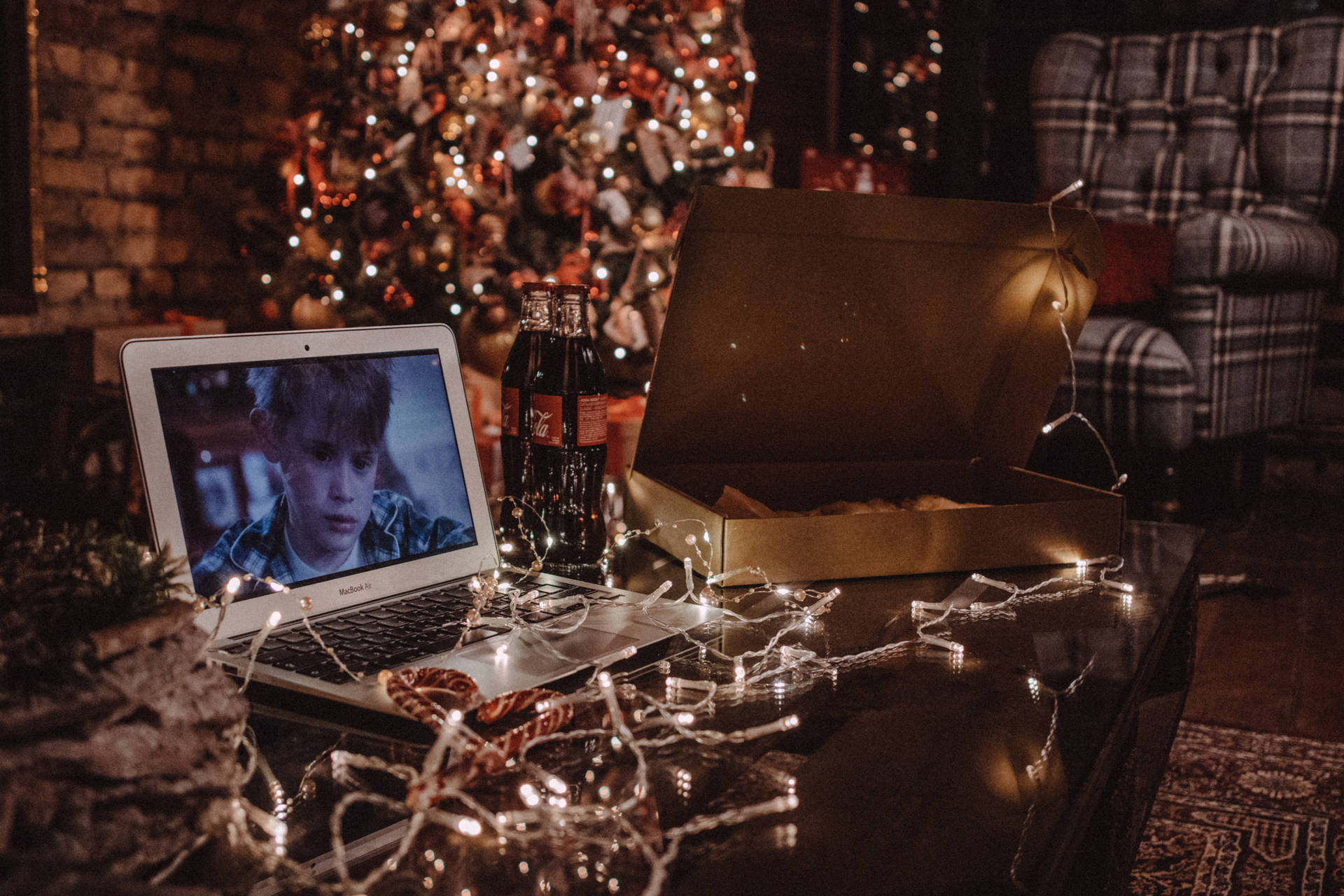 Home Alone Christmas Laptop