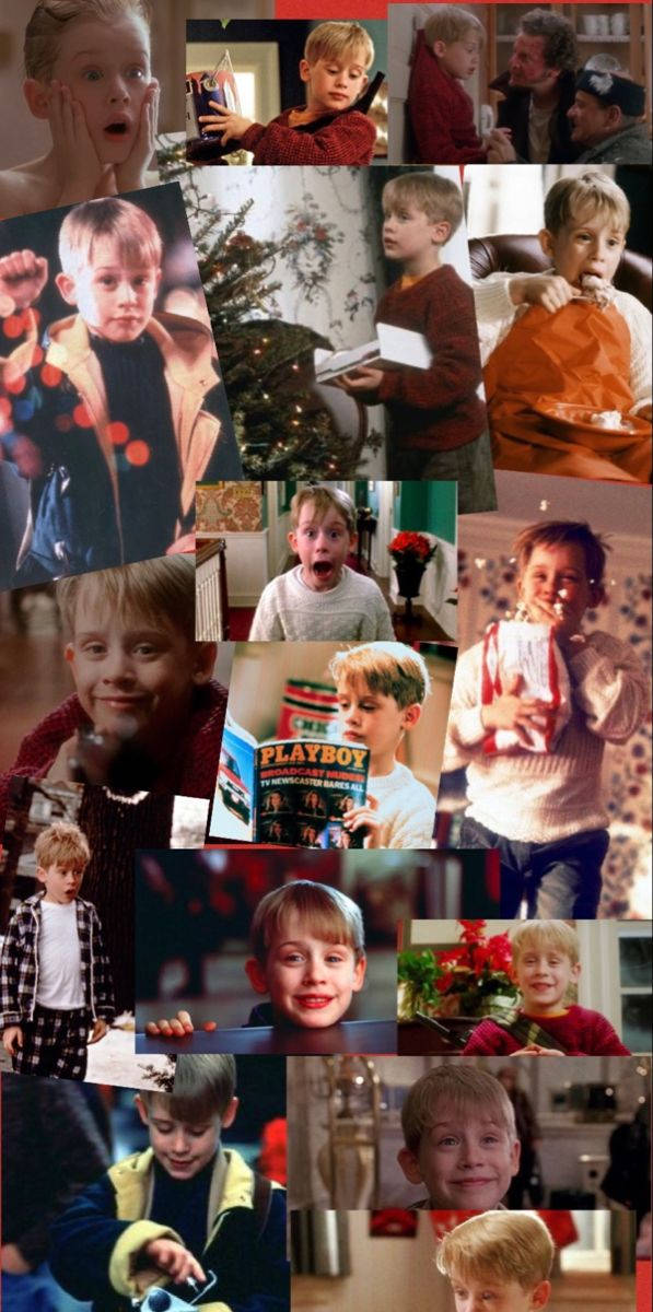 Home Alone Kevin Mccalister Collage Background