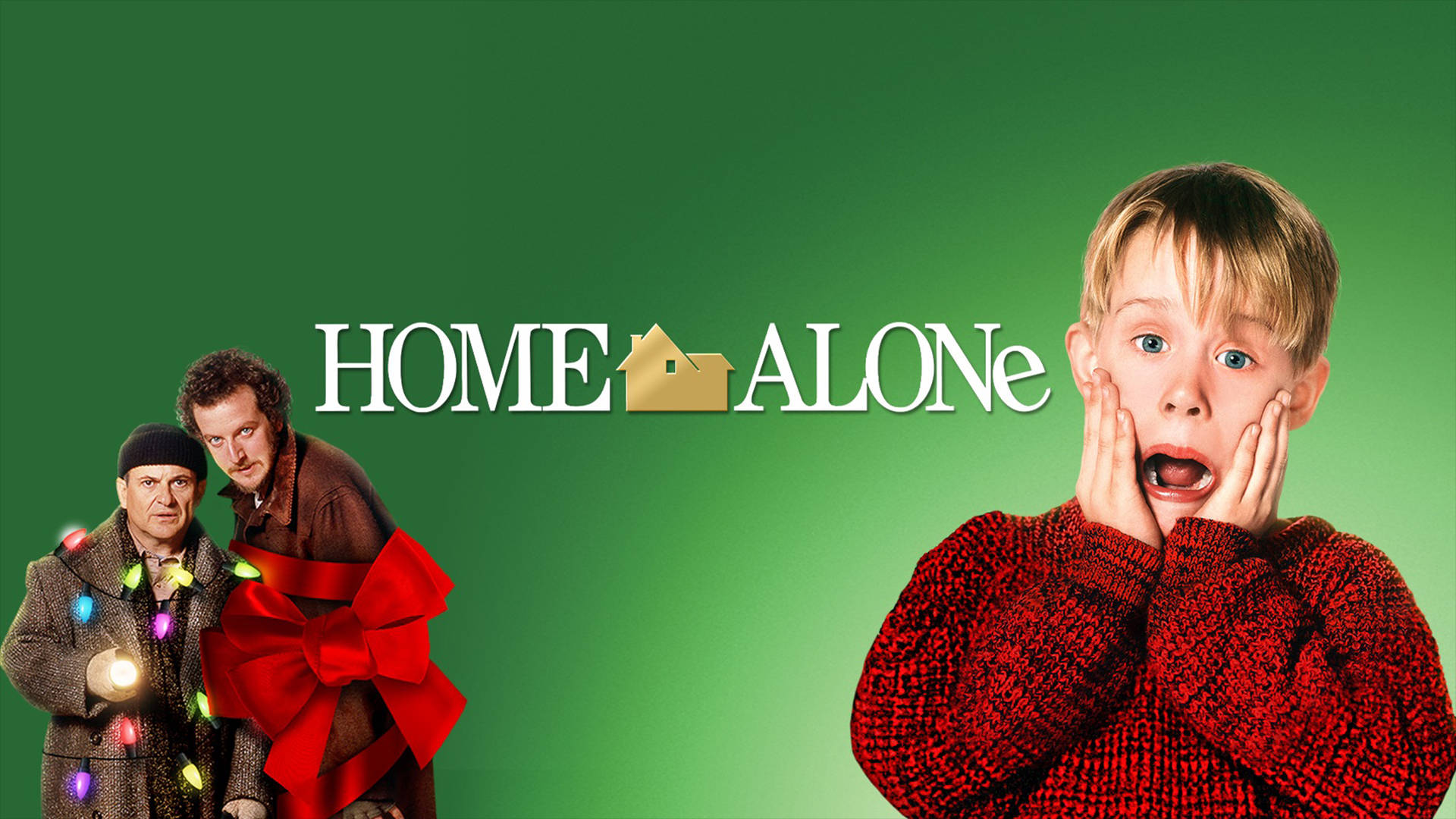 Home Alone Promotional Poster Background