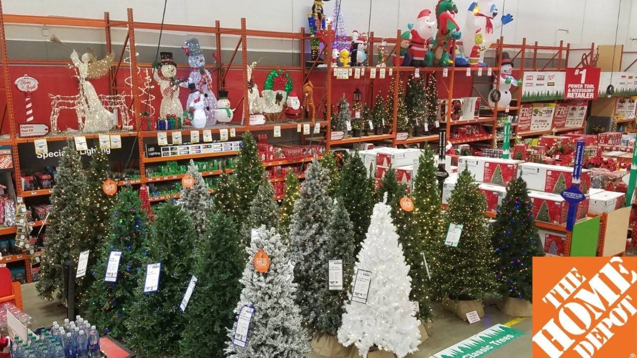 Home Depot Christmas Trees