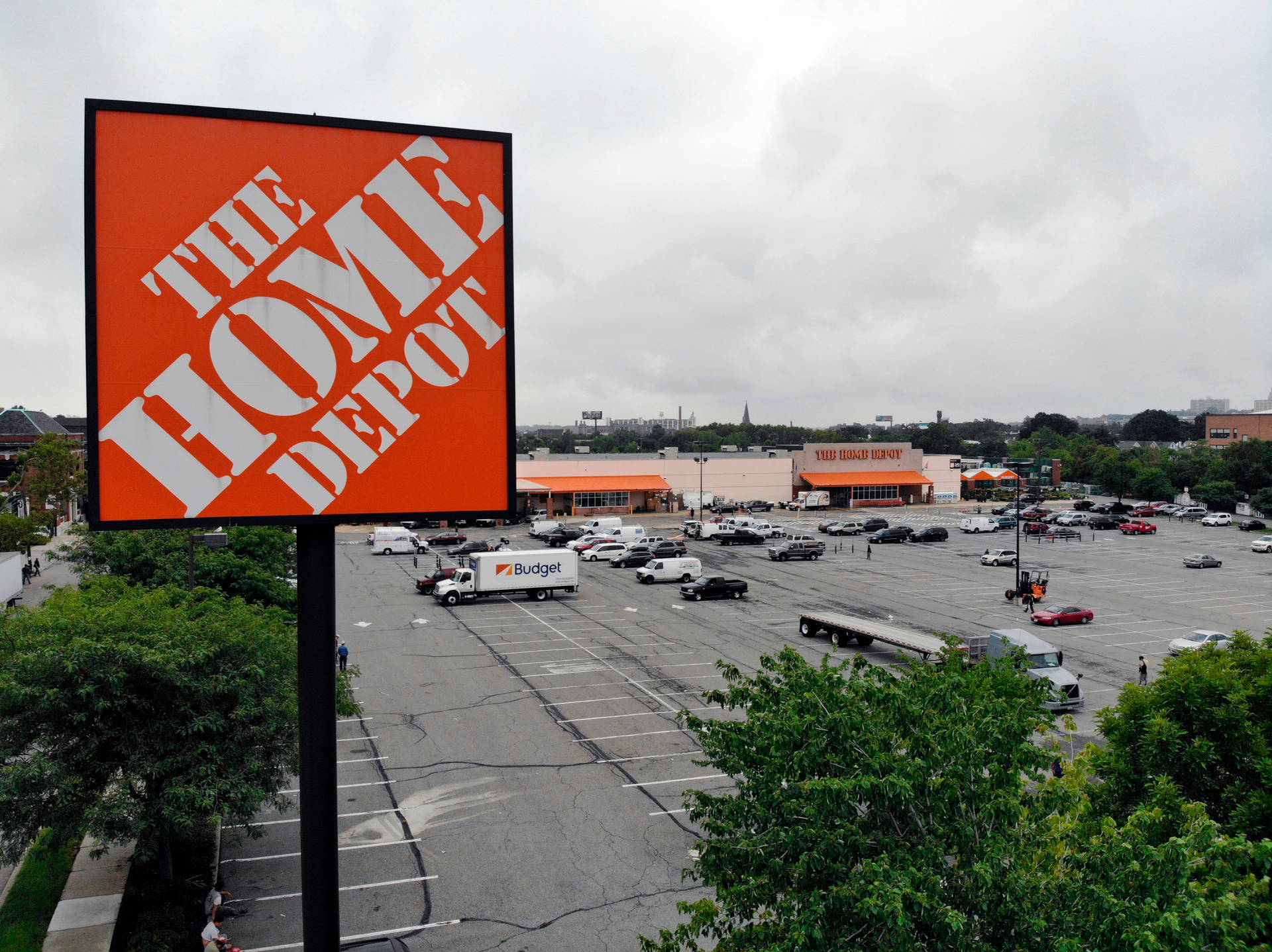 Home Depot Establishment Sign