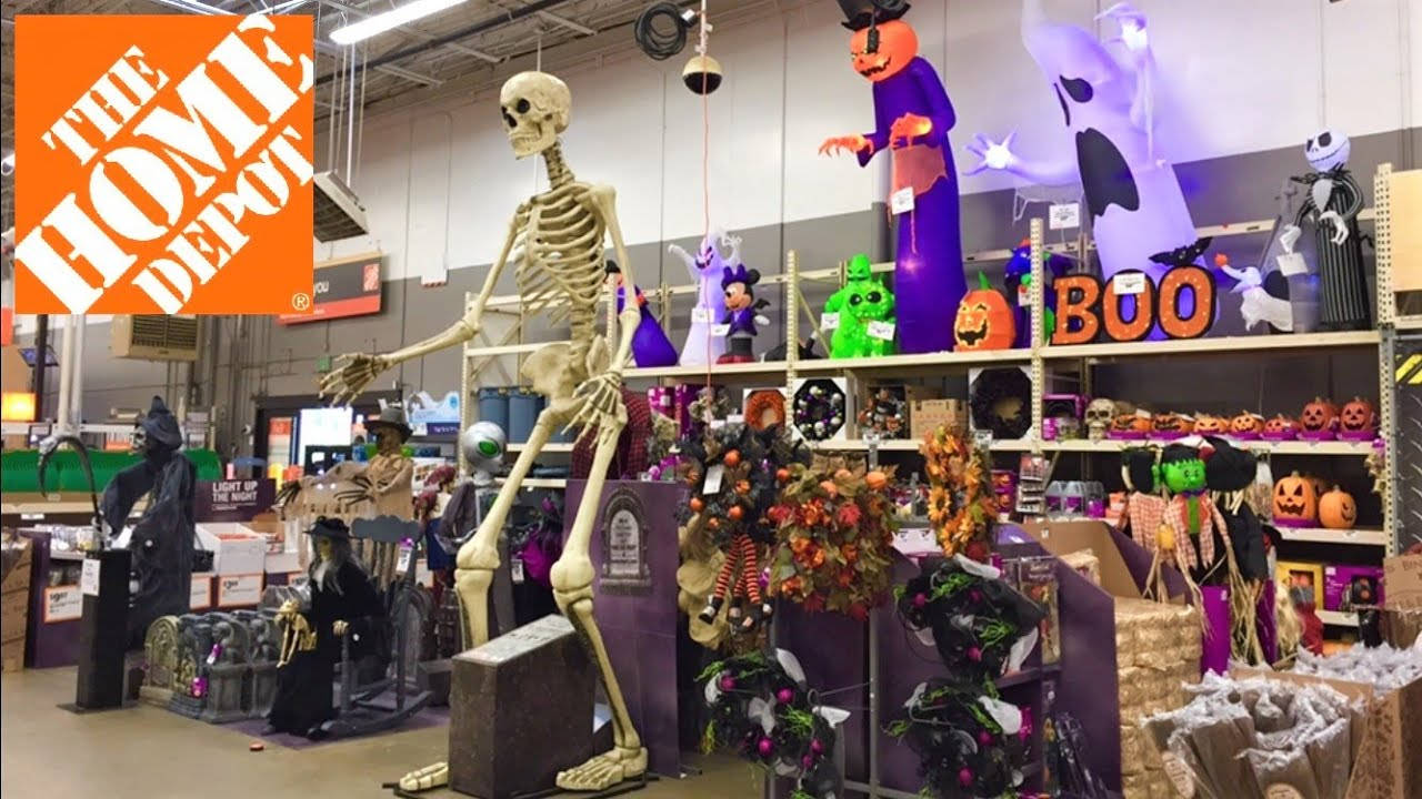 Home Depot Halloween Background