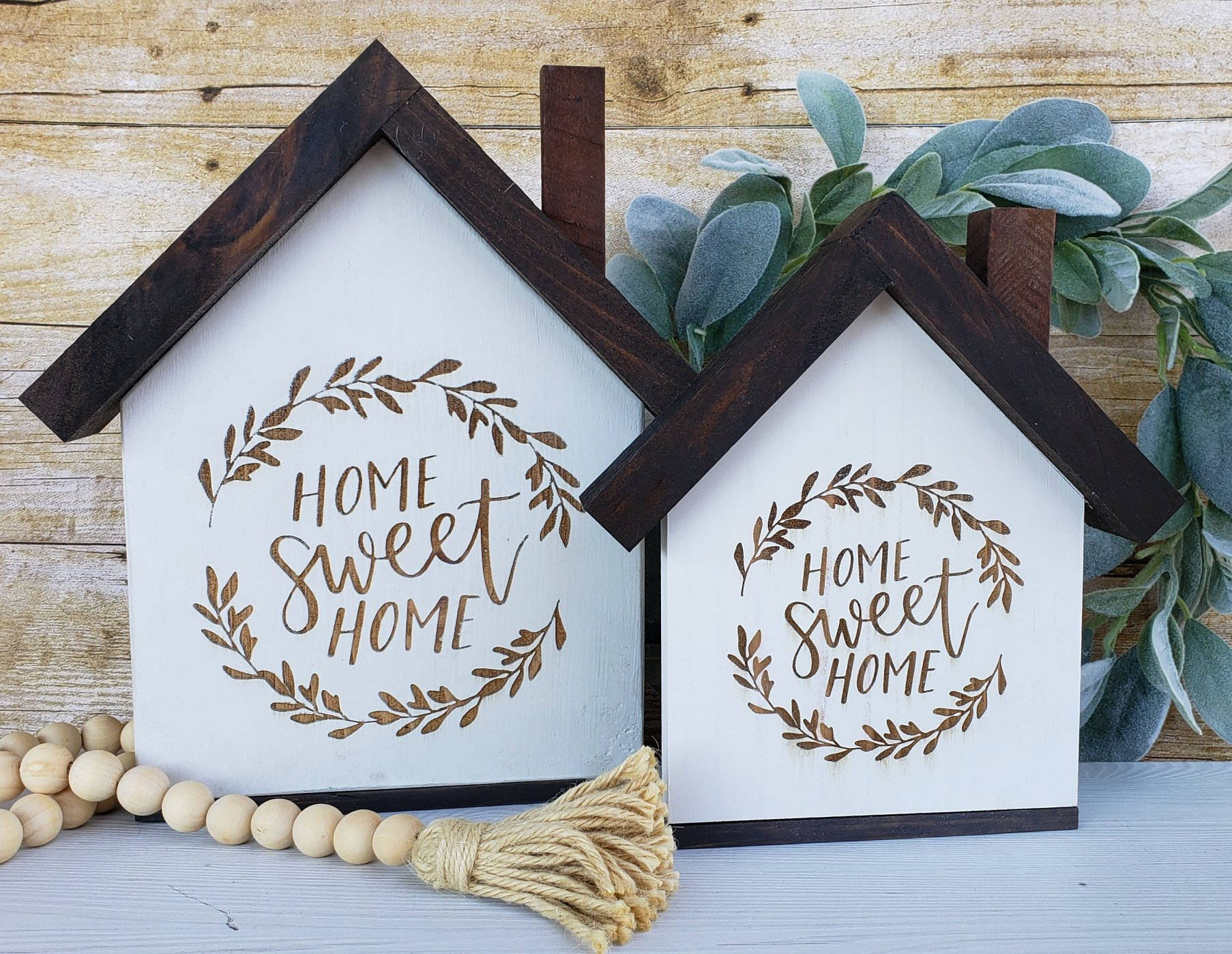 Home Sweet Home House Sign Background