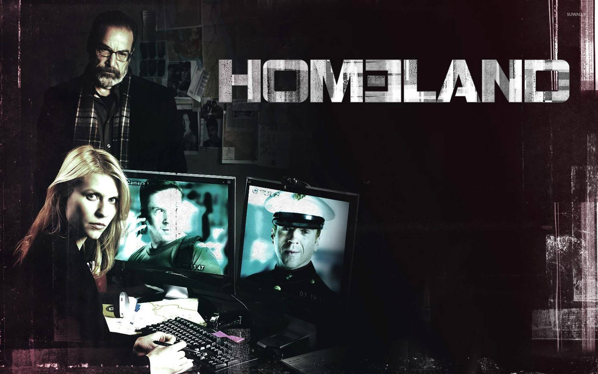 Homeland Cia Agents Office Background