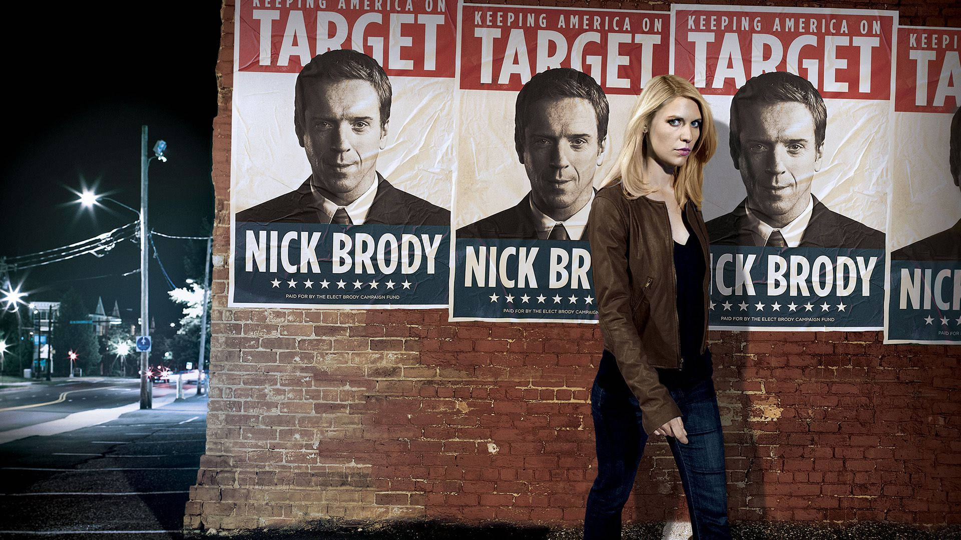 Homeland Nick Brody Street Posters Background