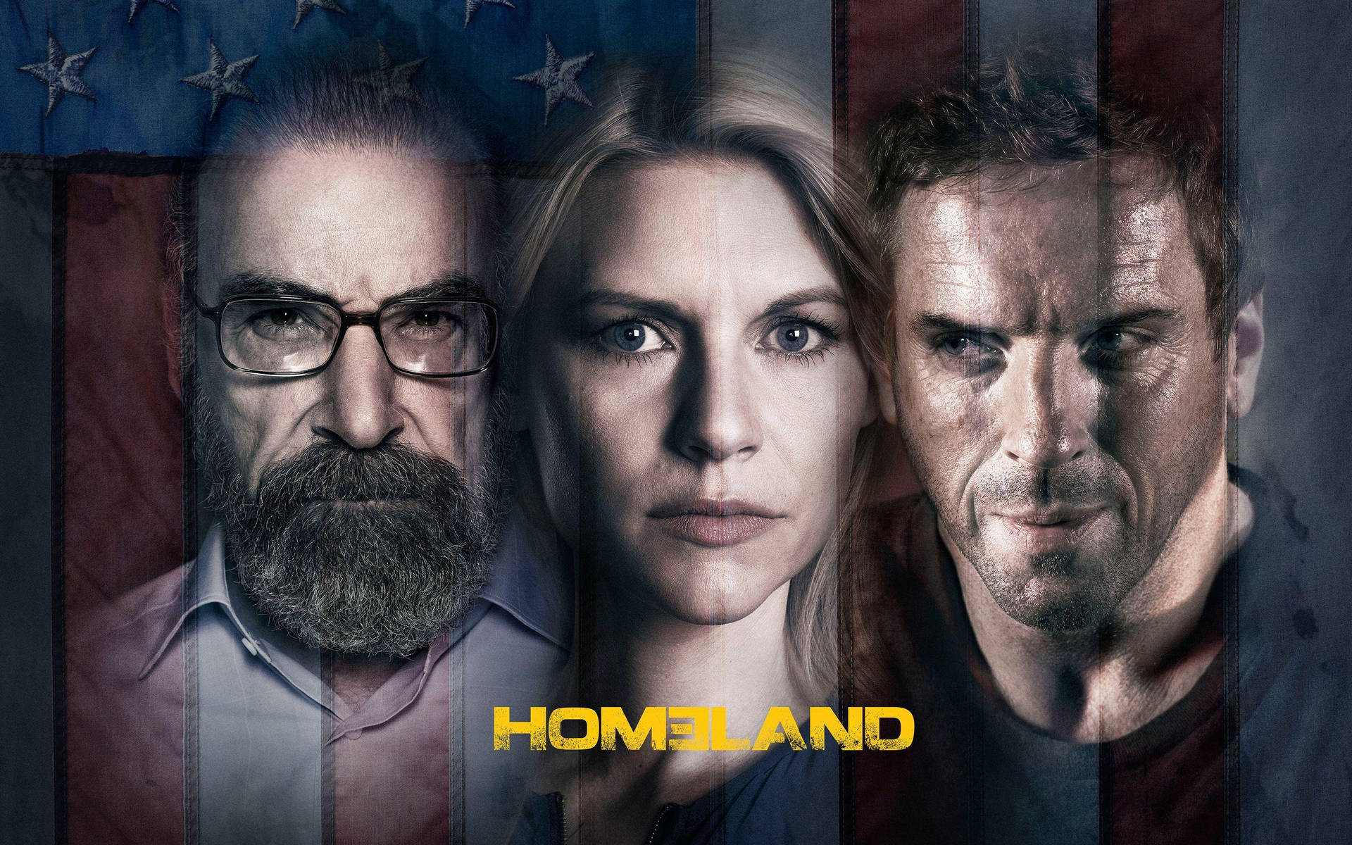 Homeland Us Flag Poster Background