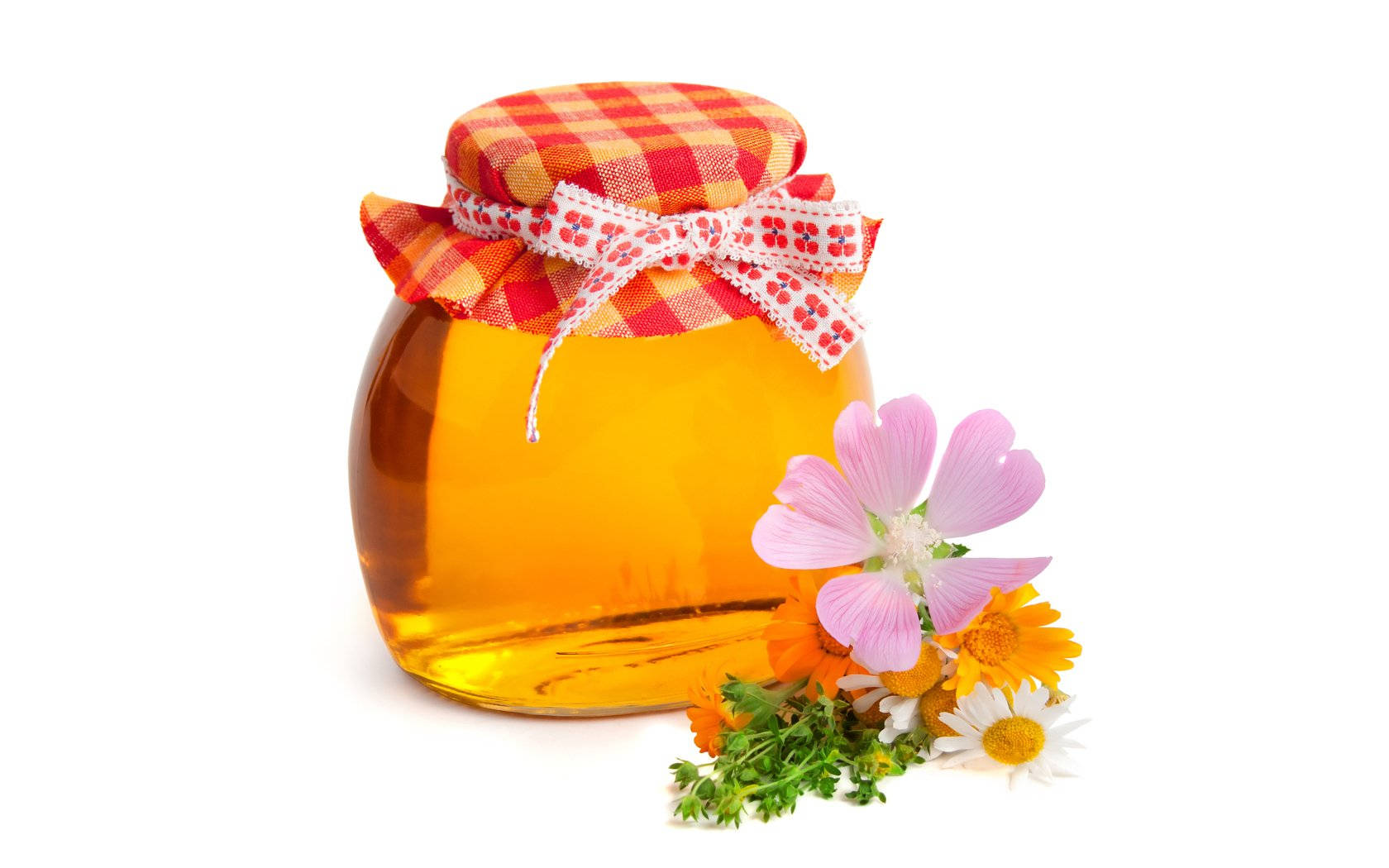 Homely Honey Jar Background