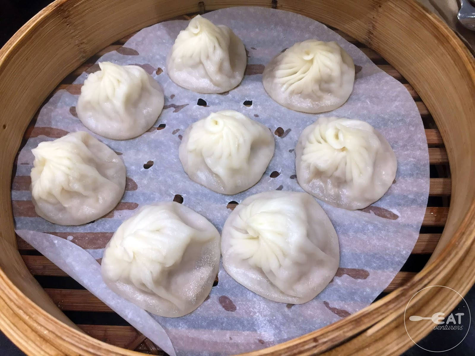 Homemade Chinese Xiaolongbao Steam Buns Background