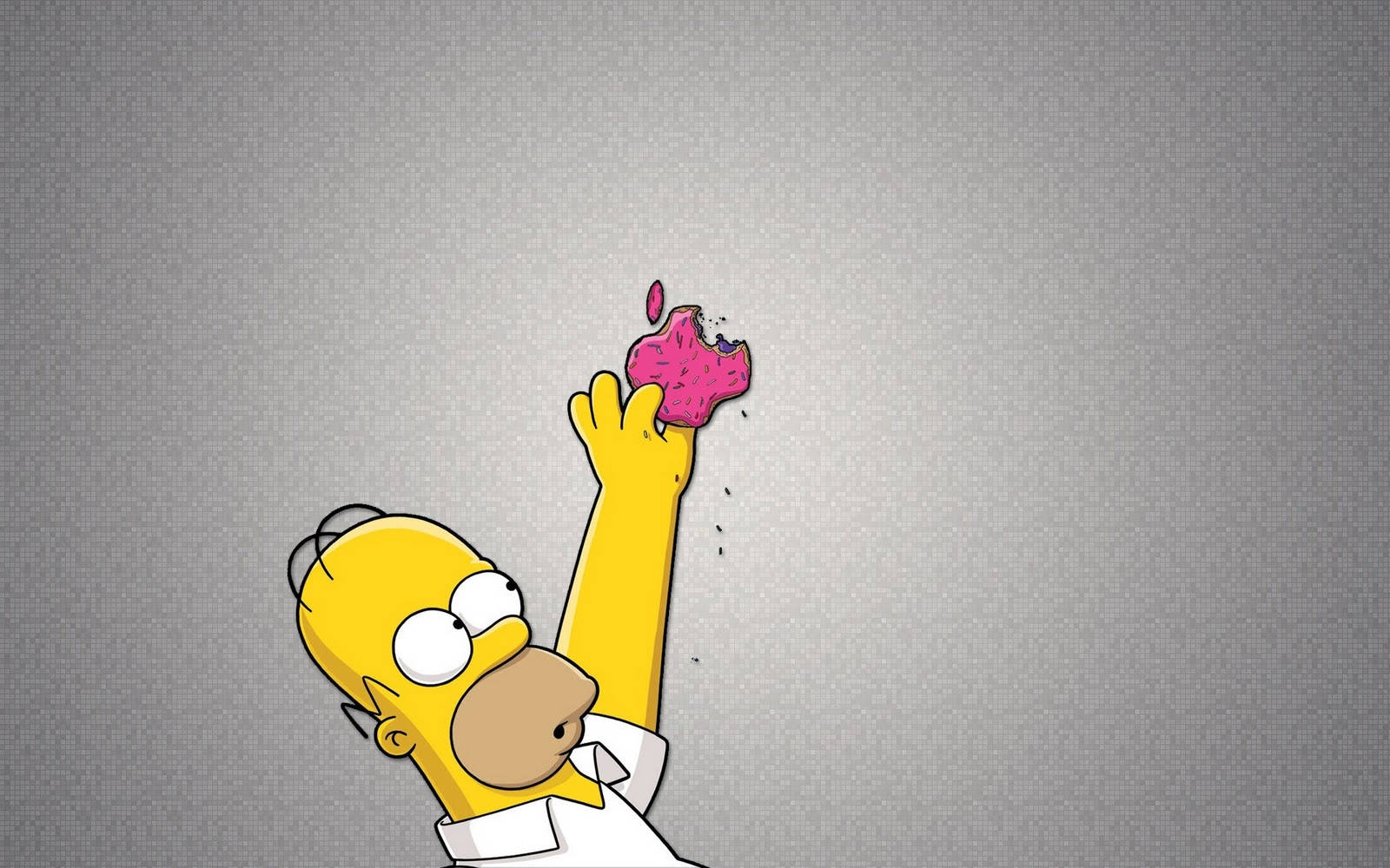 Homer Simpson Funny Graphic Art Background