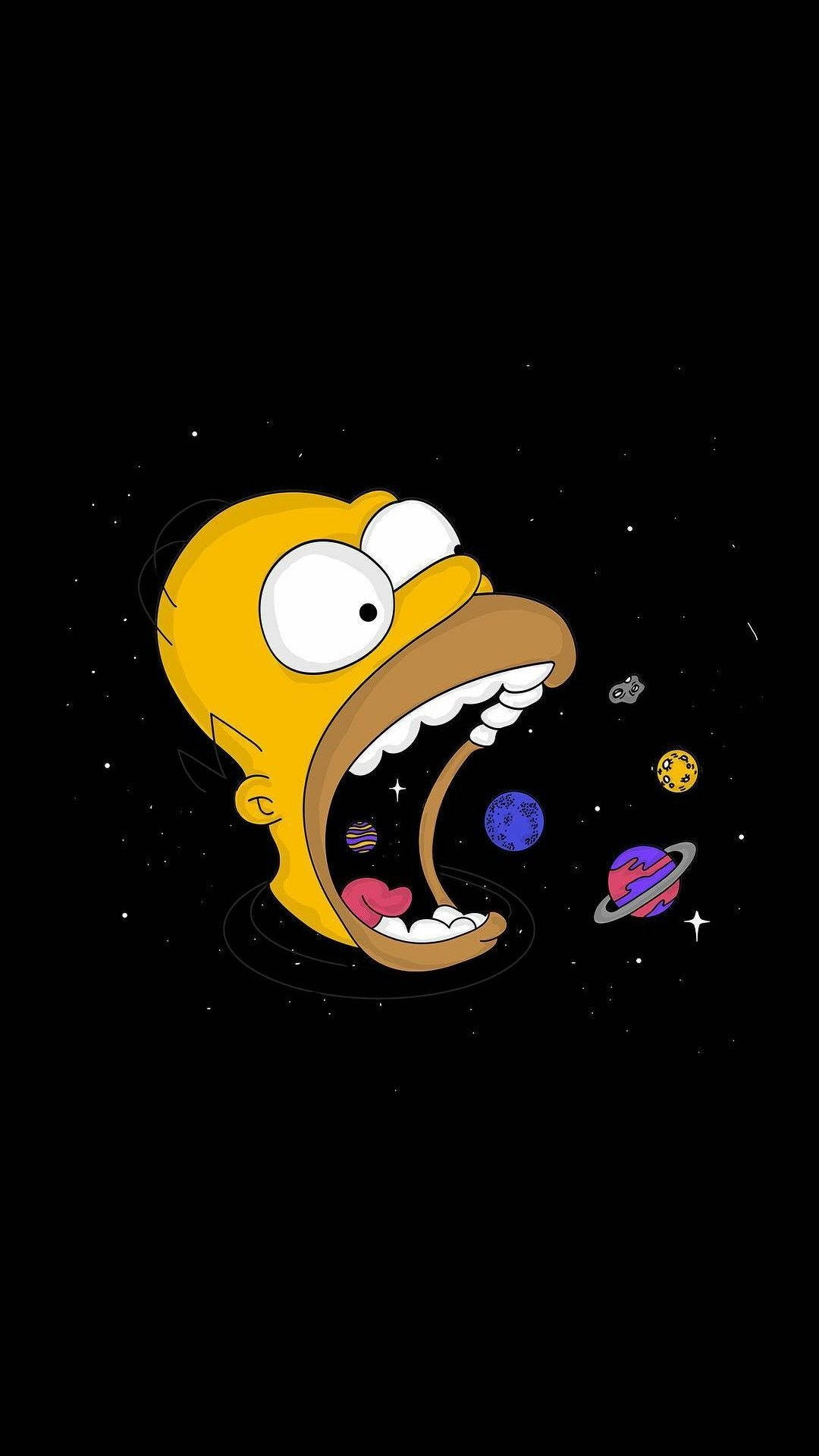 Homer Simpson Galaxy