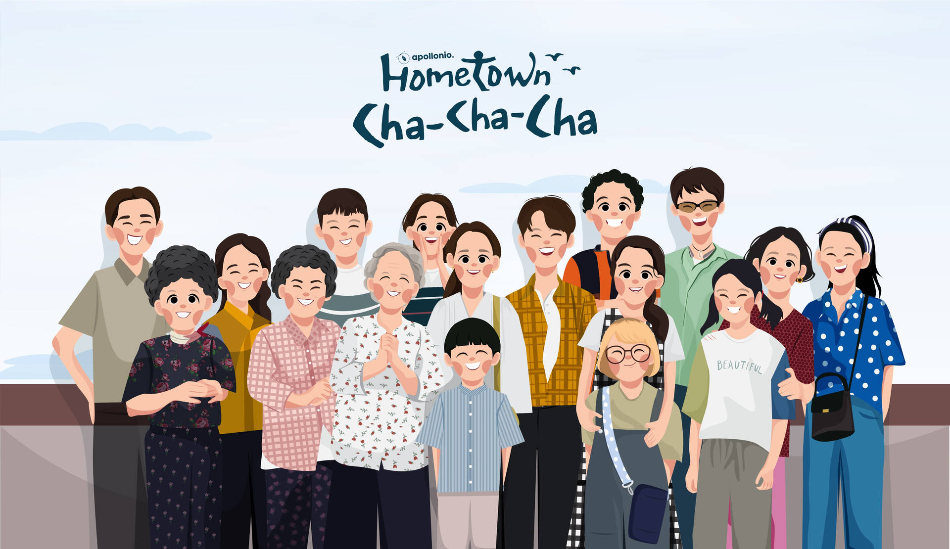 Hometown Cha Cha Cha Full Cast Background