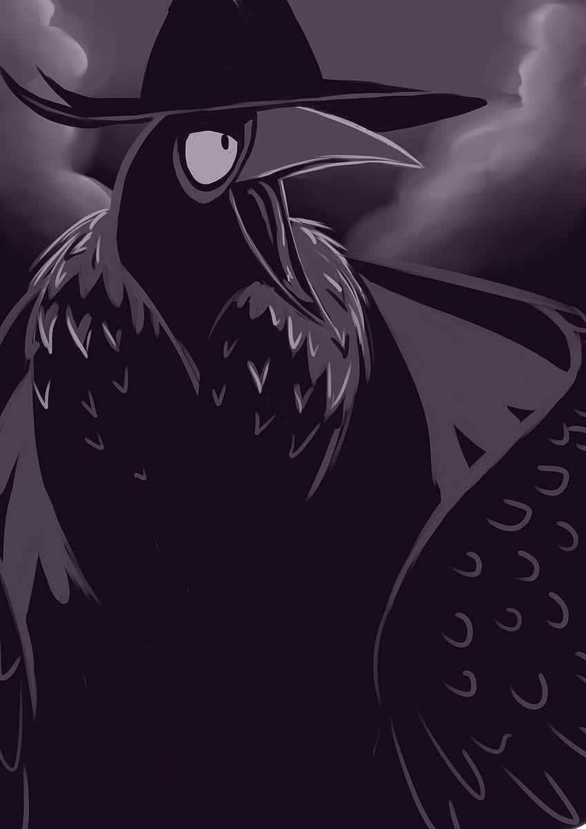 Honchkrow Pokemon Fanart Background