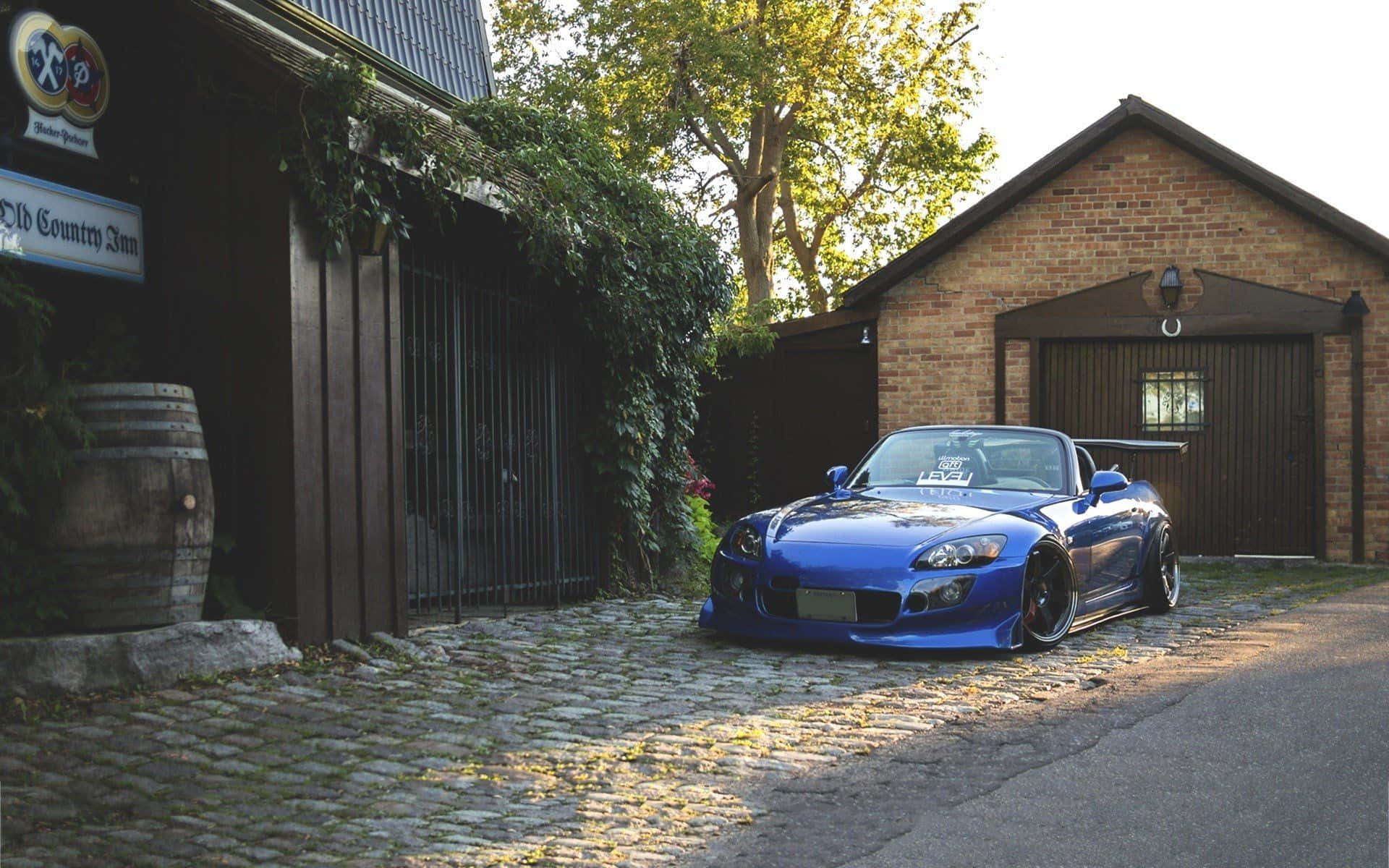 Honda S2000 Historical Building
