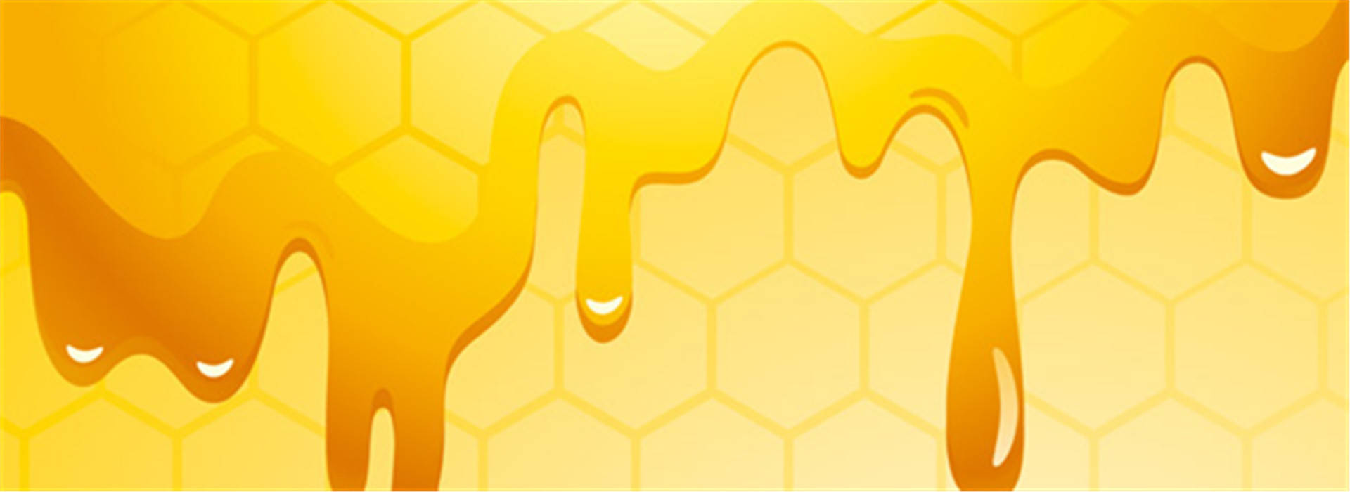 Honey Dripping Digital Art Background