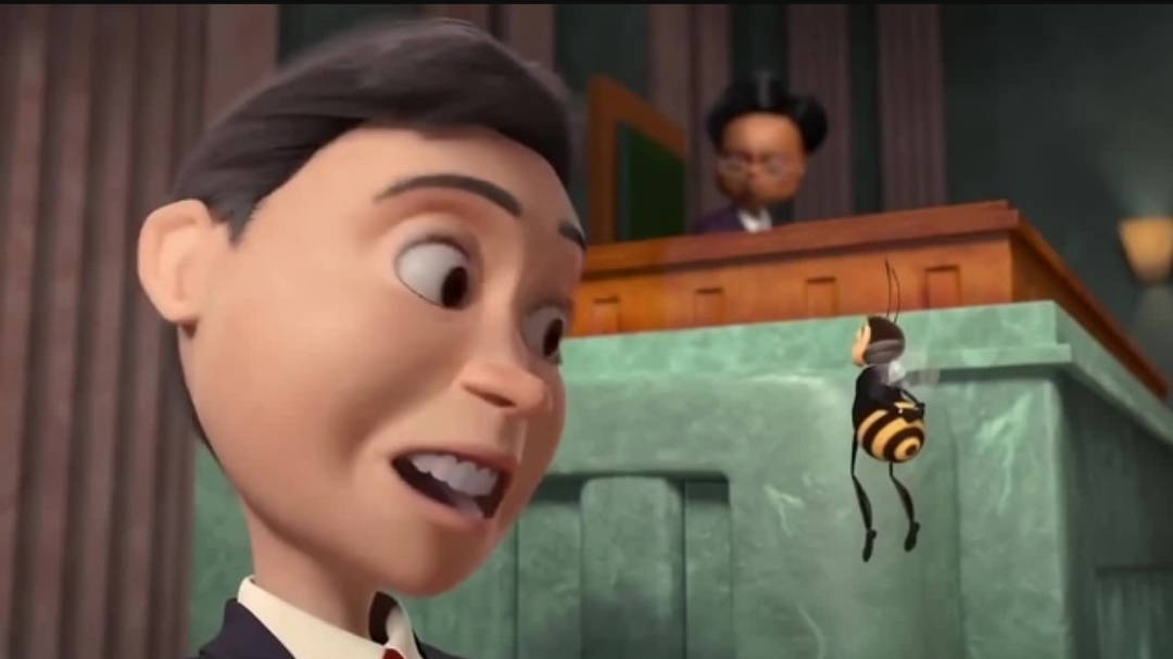 Honey Farms Owner Interacting With Barry B. Benson In The Bee Movie