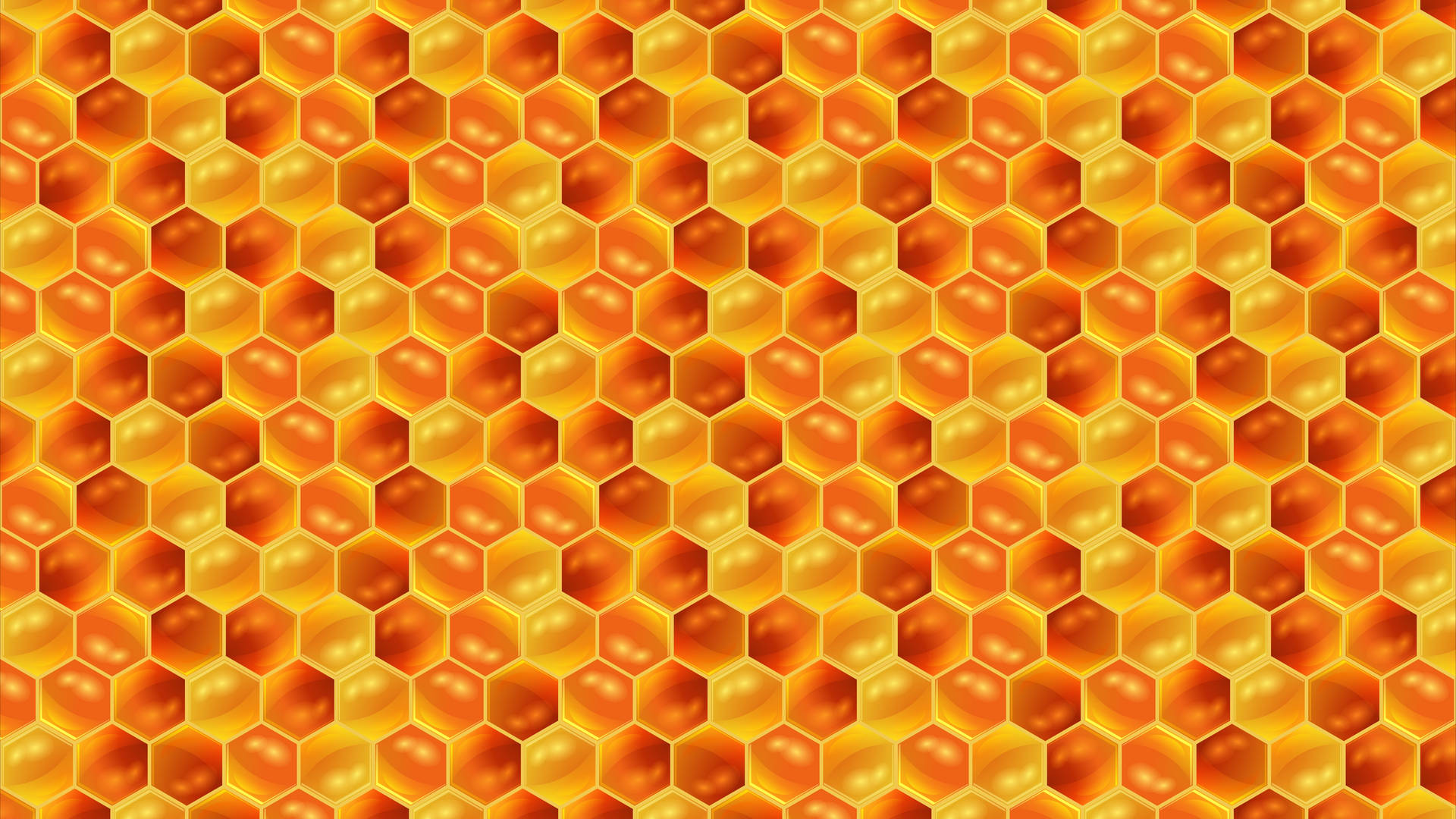 Honey Hexagon Pattern