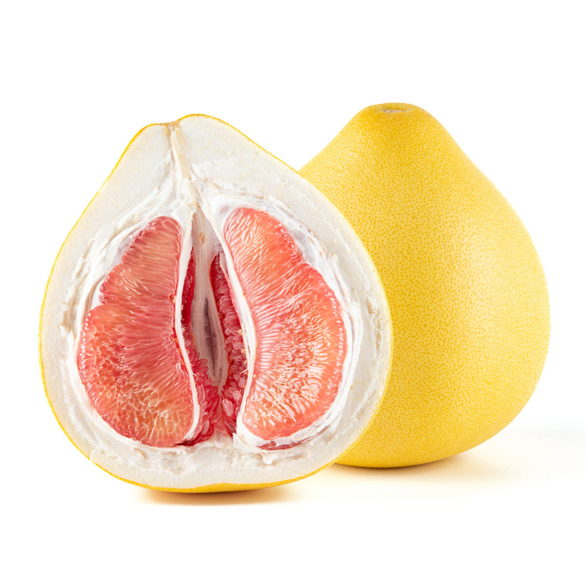 Honey Pomelo Fresh Asian Background