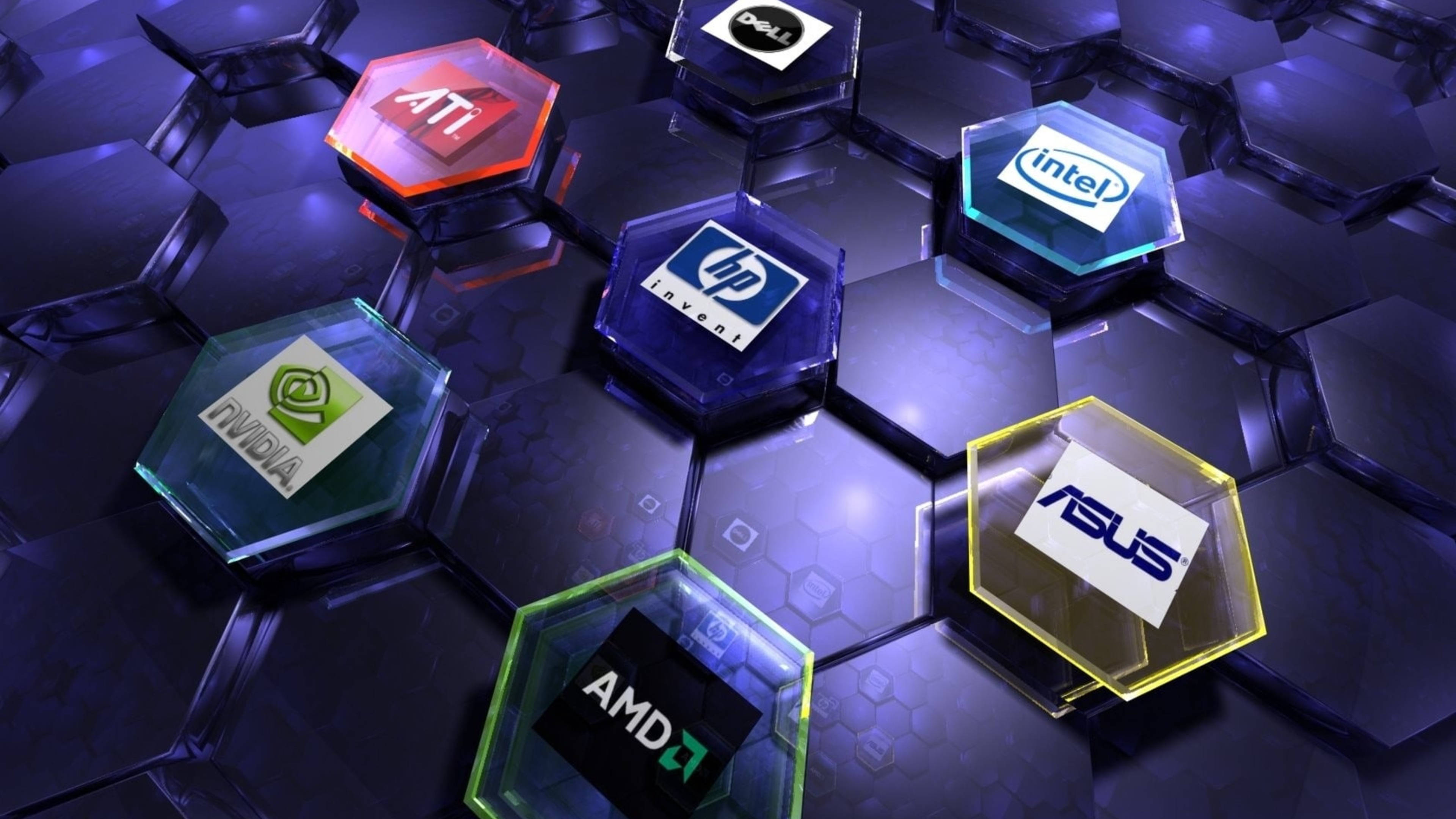 Honeycomb Asus Hp Amd 4k Background