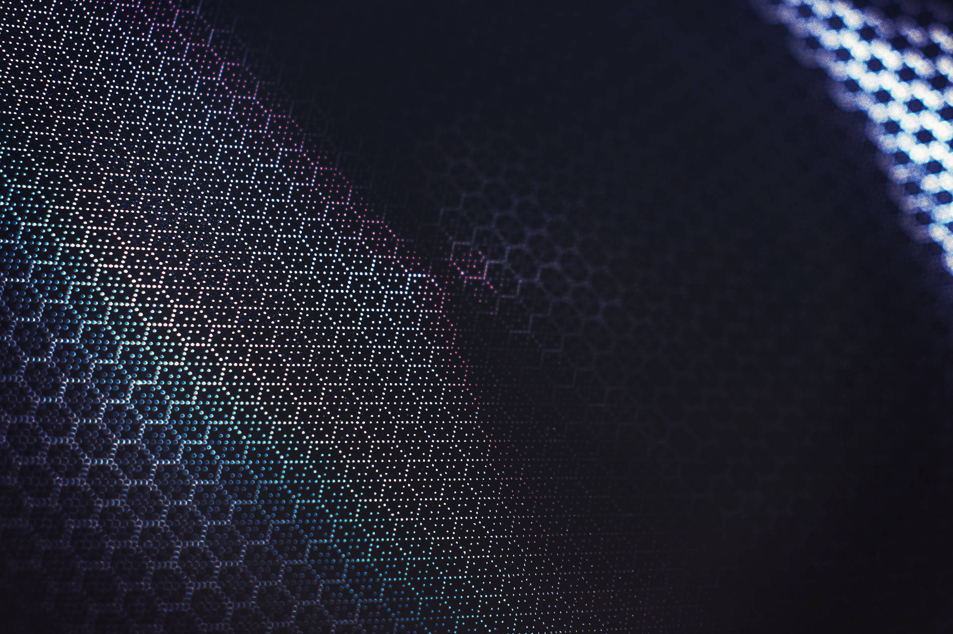 Honeycomb Dim Lights Background