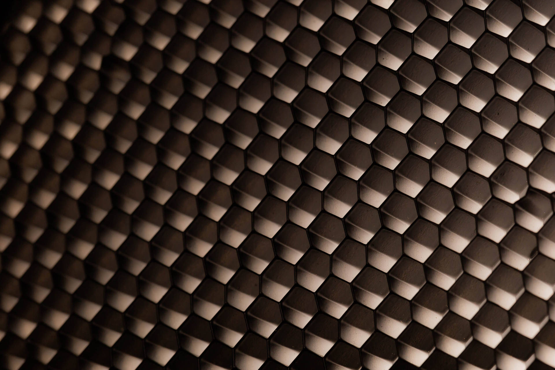 Honeycomb Pattern Wood Background