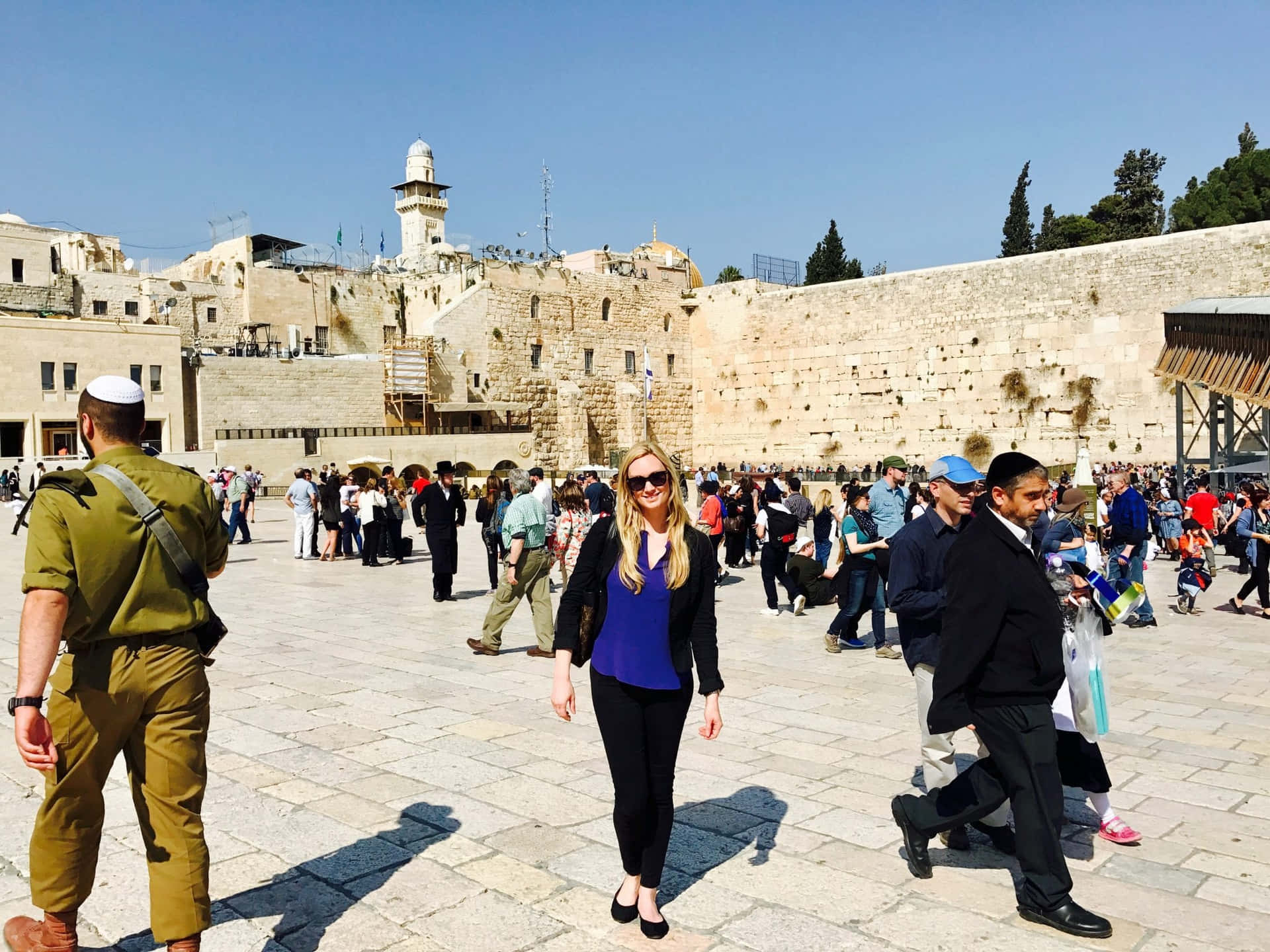 Honeymoon Israel Wailing Wall Background